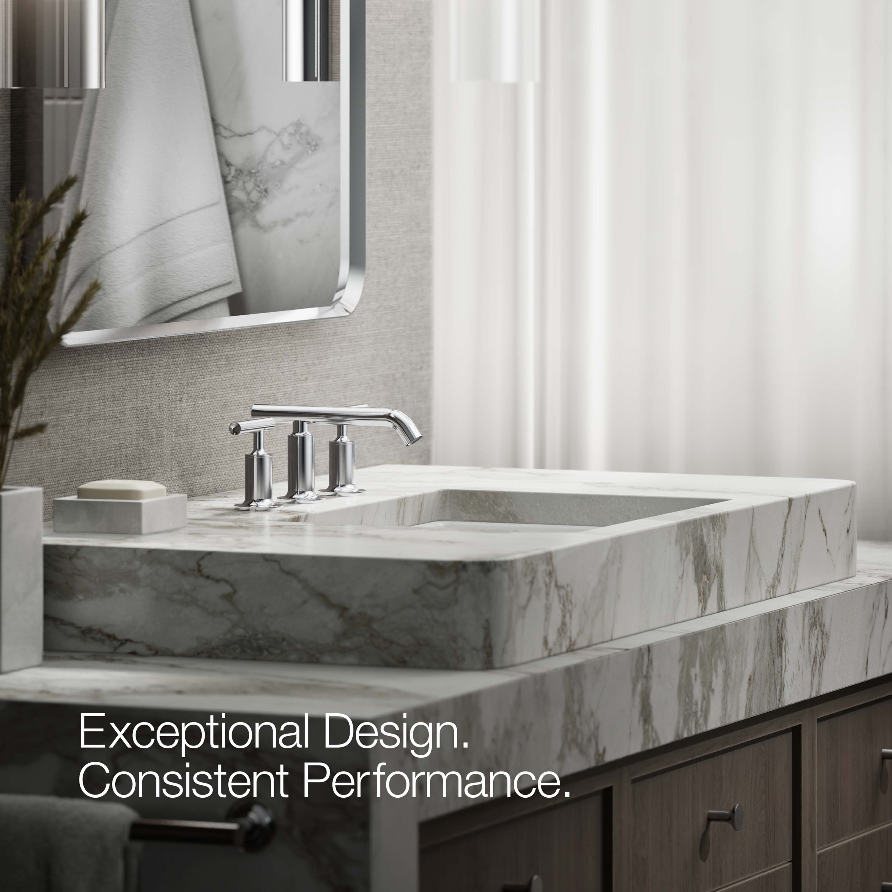 KOHLER 14410-4-CP Lavatory-Faucets - View #3