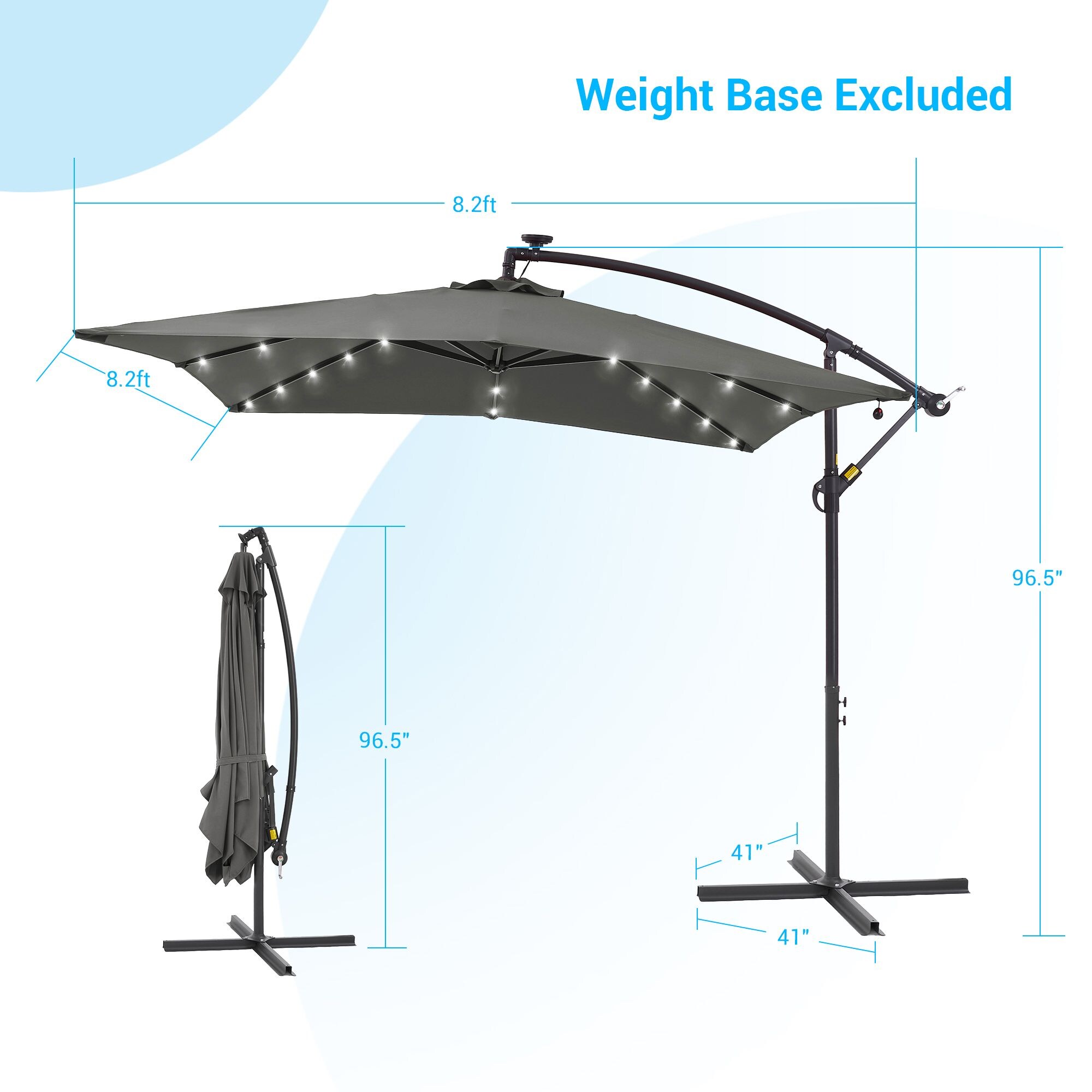 ACEGOSES LW-SOF97BK Umbrellas-2 - View #2