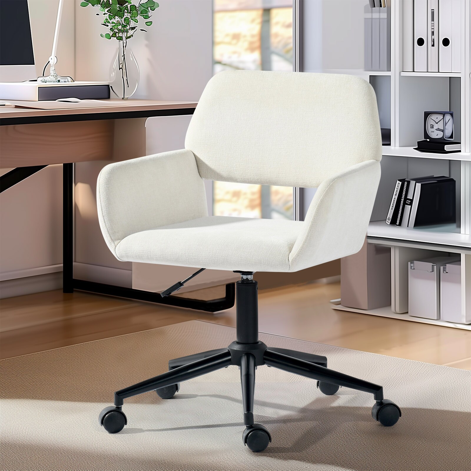 Homy Casa ROSS BEIGE Office-Chairs - View #2