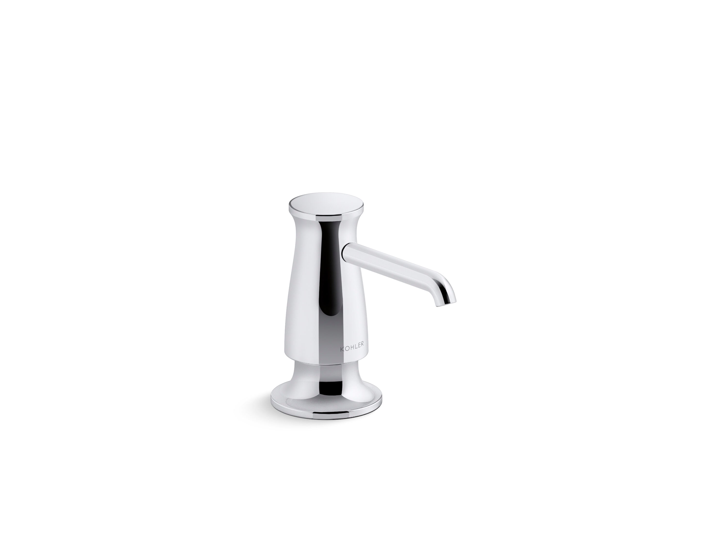 KOHLER Polished Chrome 16-oz Capacity Deck-mount Soap and Lotion Dispenser