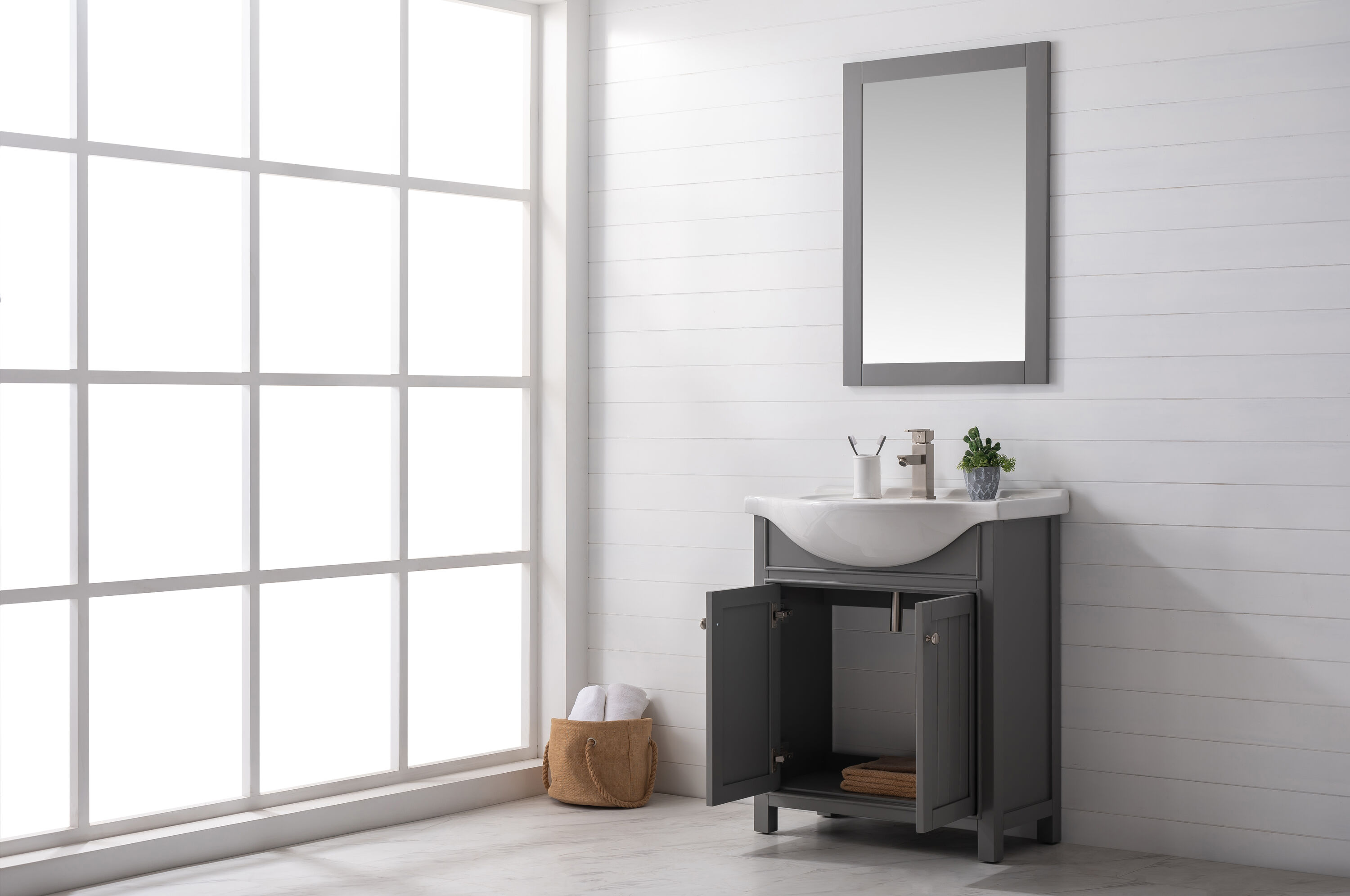 Design Element S05-30-GY Bath-Vanity-Combo - View #3