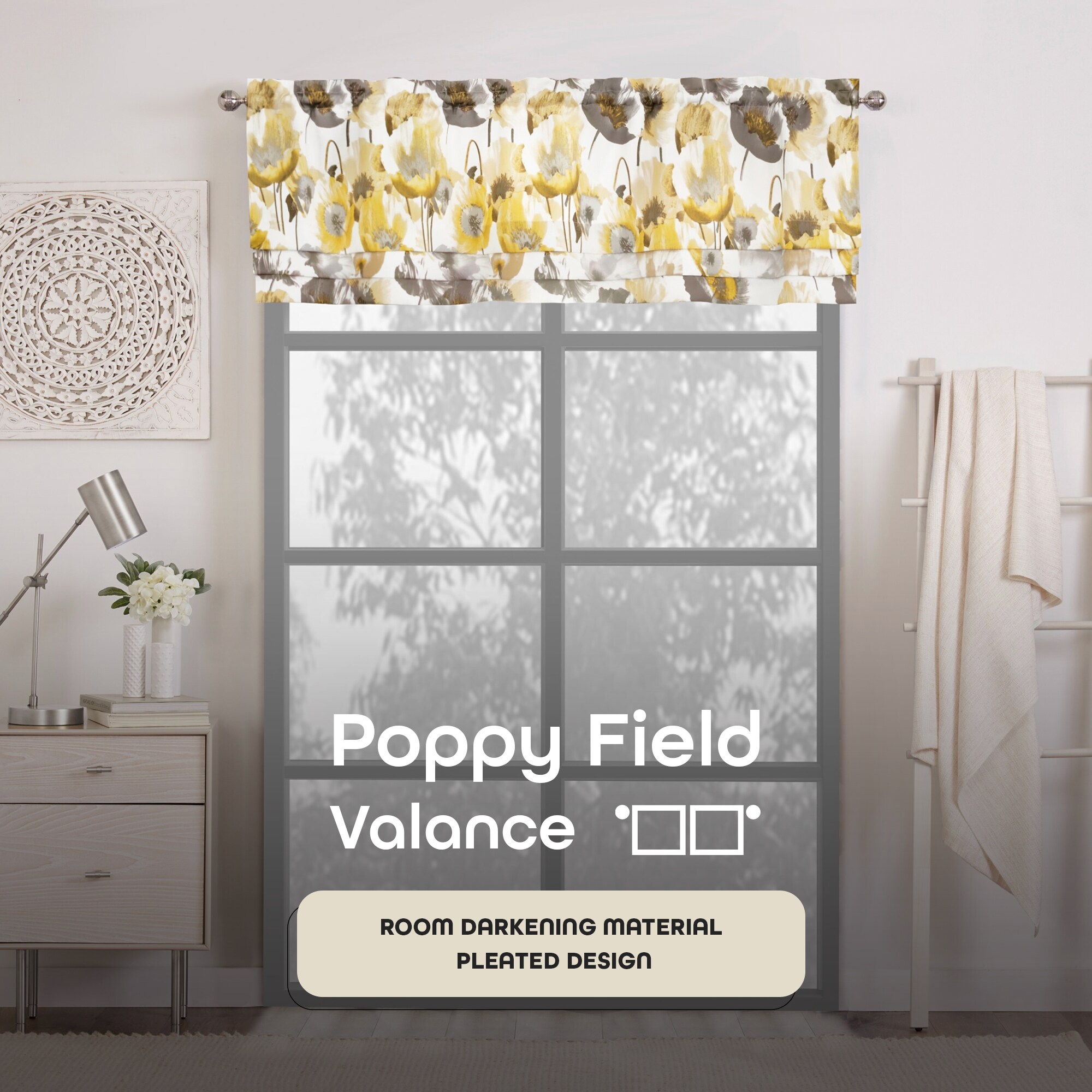 Achim POVL17GY06 valances - View #4