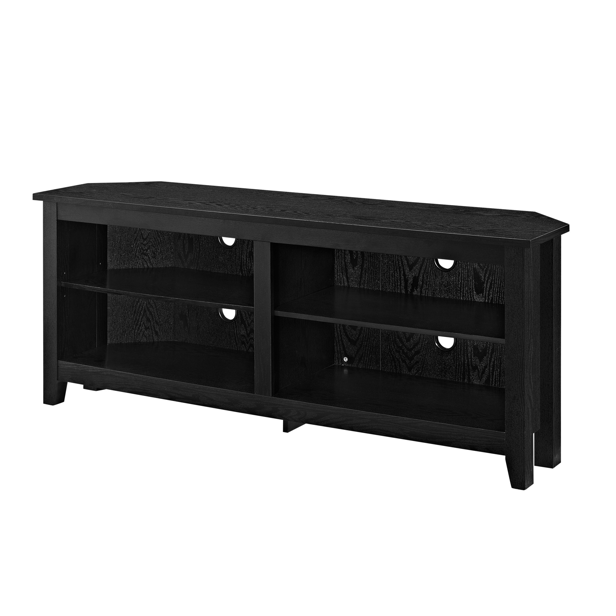 allen + roth Transitional Light Chestnut Tv Cabinet (Accommodates TVs up to  60-in) in the TV Stands department at