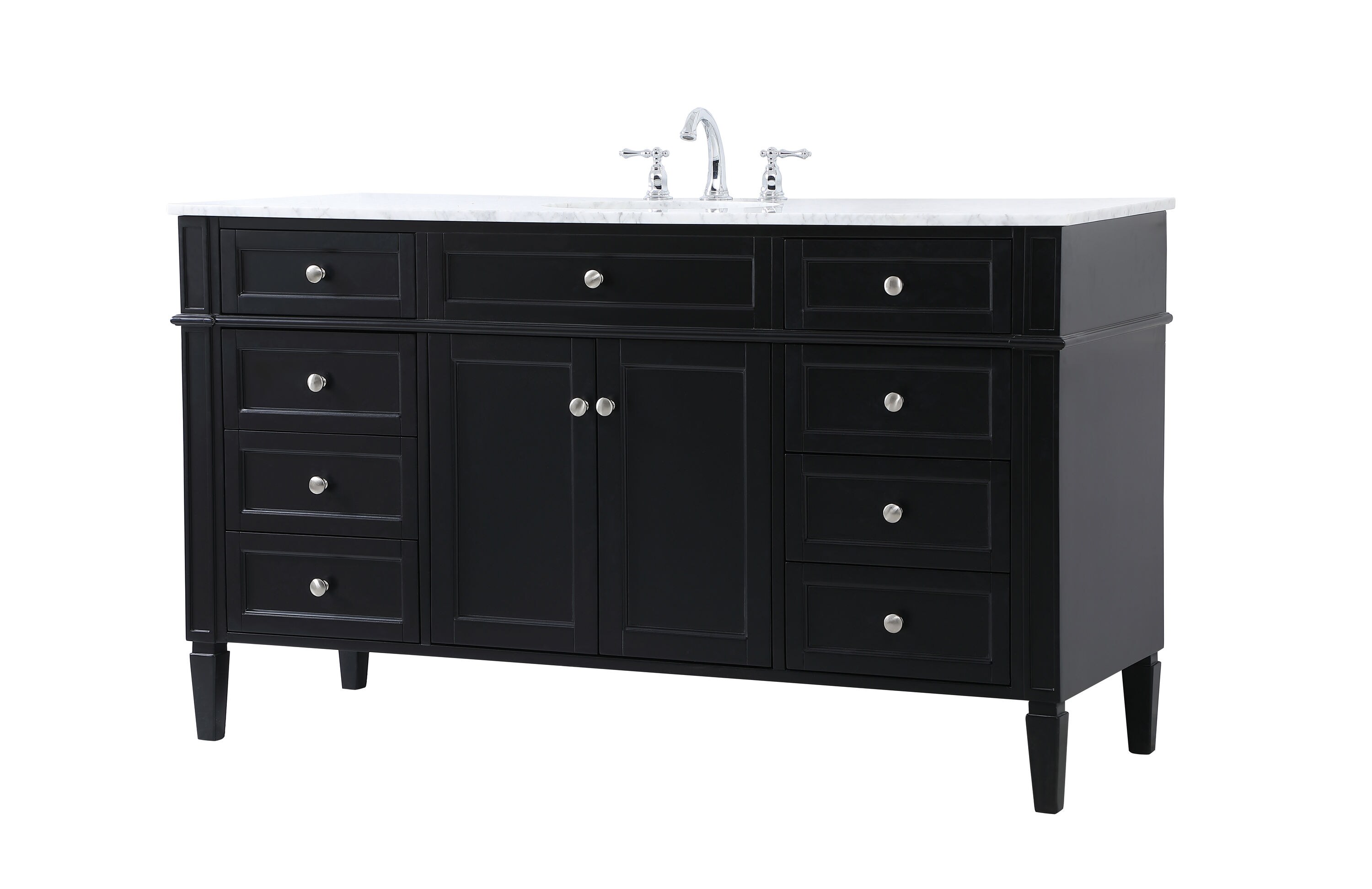 Elegant Decor HF37680BK Bath-Vanity-Combo - View #8
