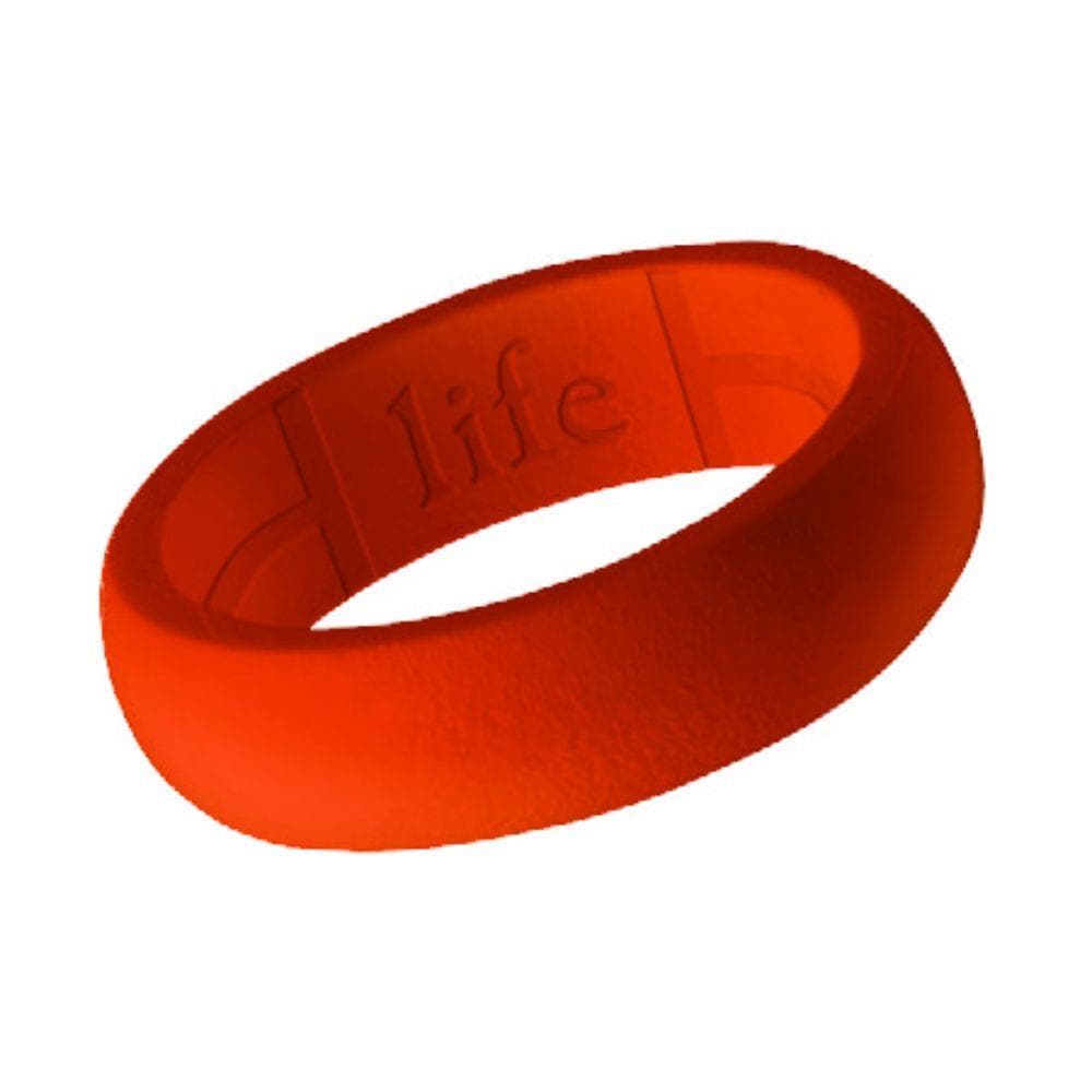 Burnt orange deals silicone ring