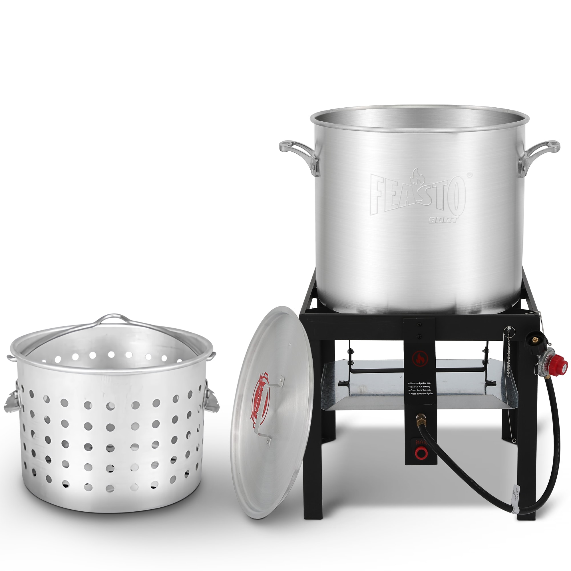 Feasto 11401 1 -Burner Propane Electronic Aluminized steel Boiler