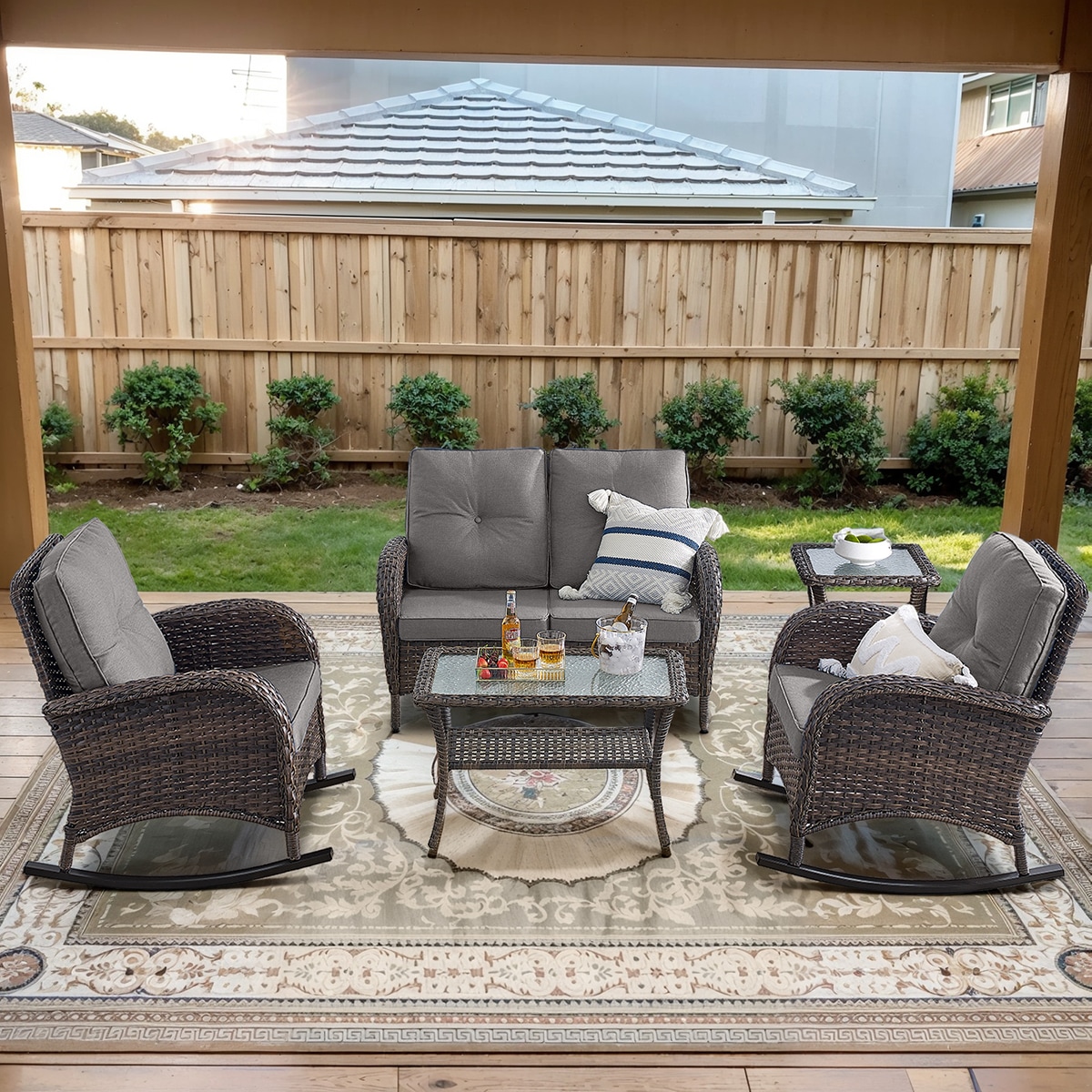 Rilyson FS088086-3 Patio-Conversation-Sets - View #2