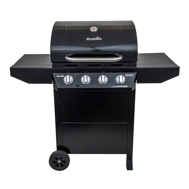Char-Broil Advantage Black 4-Burner Liquid Propane Gas Grill in the Gas  Grills department at Lowes.com