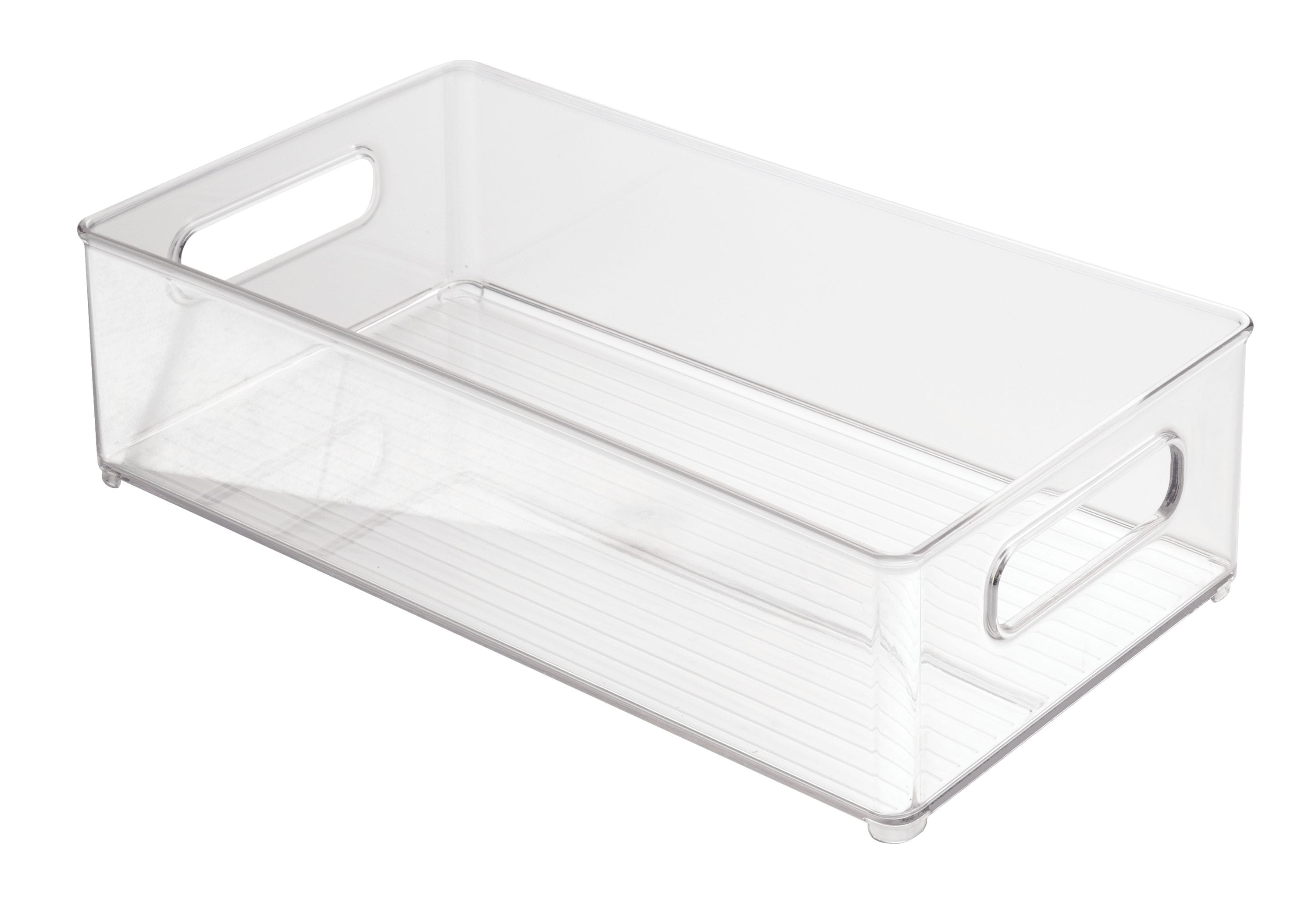 interDesign 13.8-in x 10.6-in Clear Plastic Drawer Organizer in the Drawer  Organizers department at