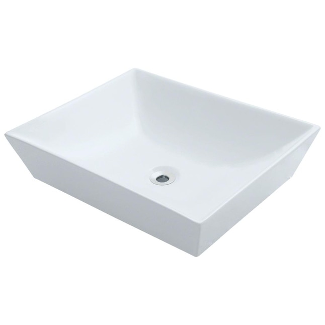 MR Direct Porcelain Vessel Sink in White MR Direct Porcelain Vessel Sink in White