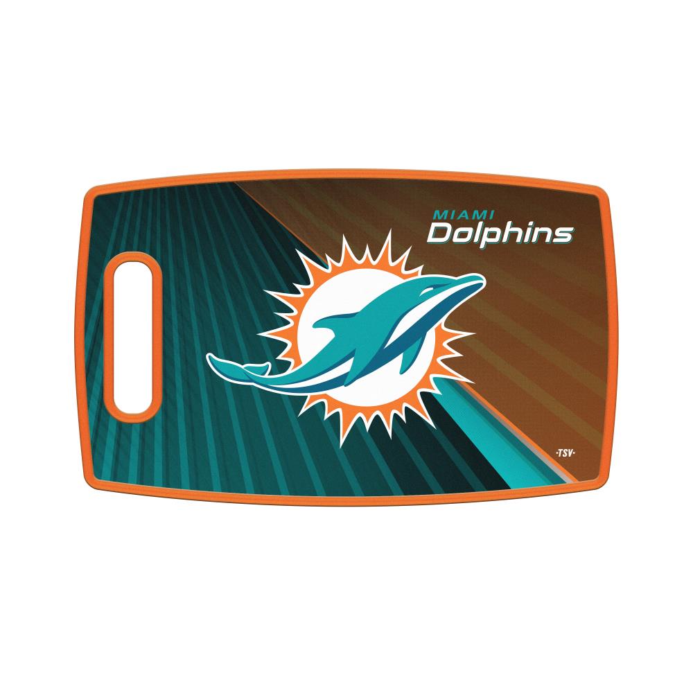 Miami Dolphins Glass Cutting Board : : Sports & Outdoors