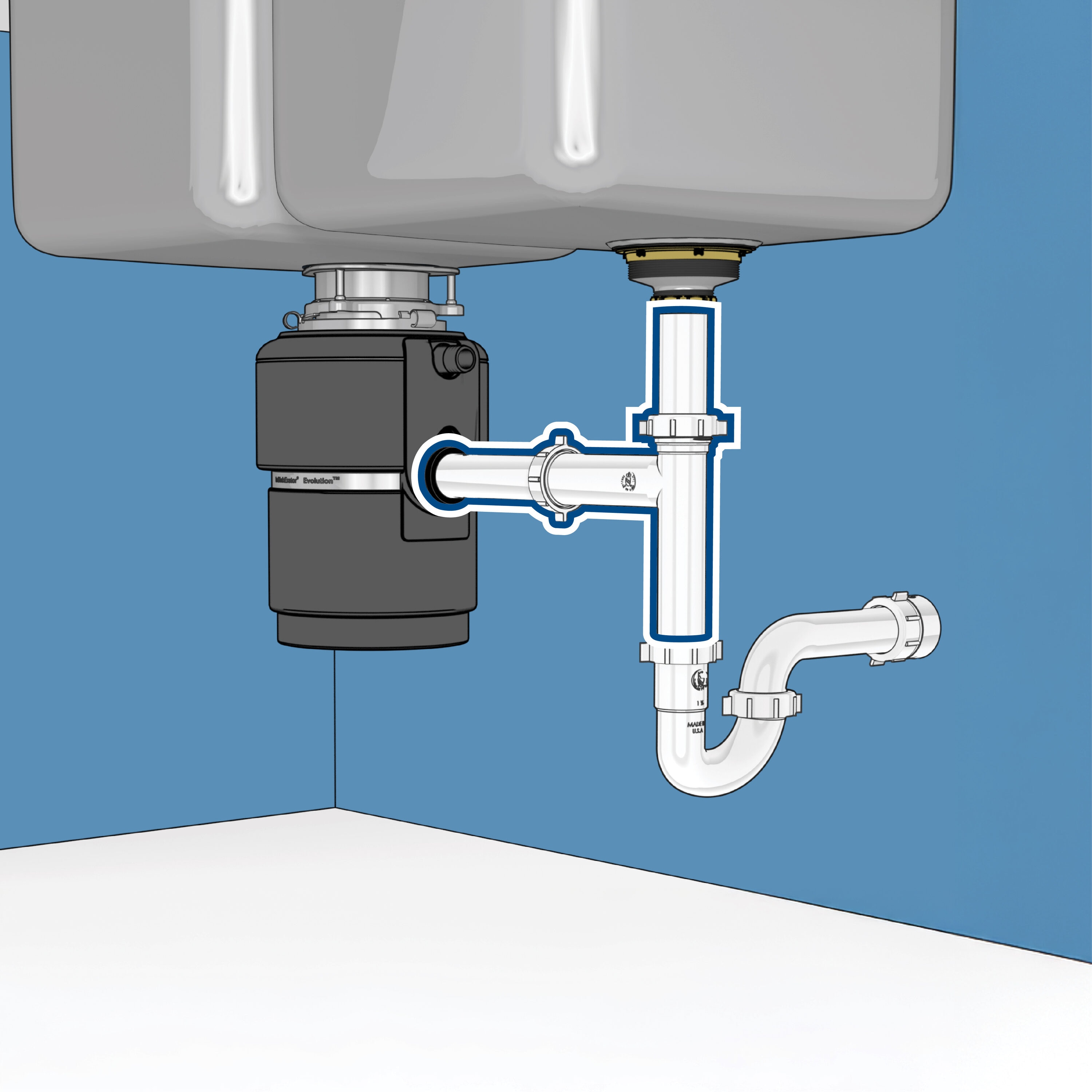 Dearborn 1000000650 Under-Sink-Tubular-Drainage - View #5