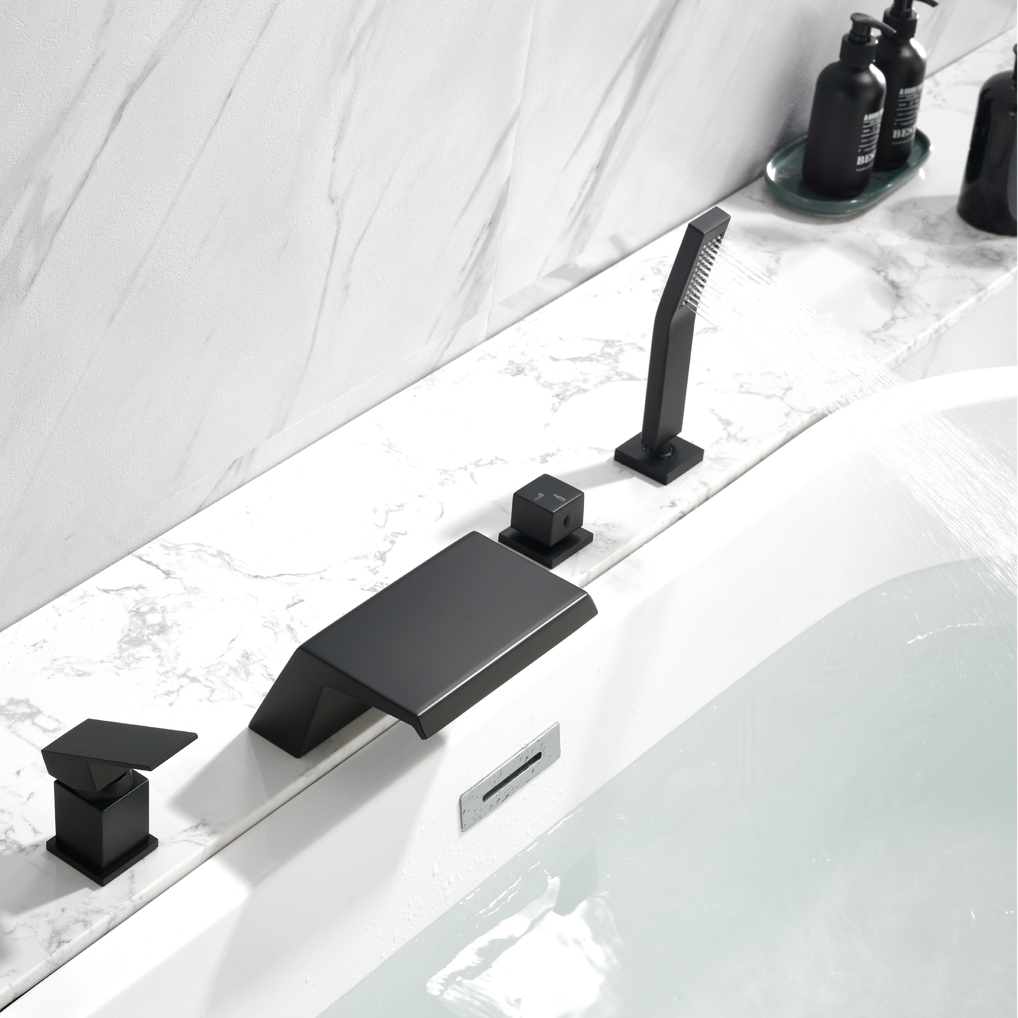 WELLFOR WA9013BG Roman-Tub-Faucets - View #4