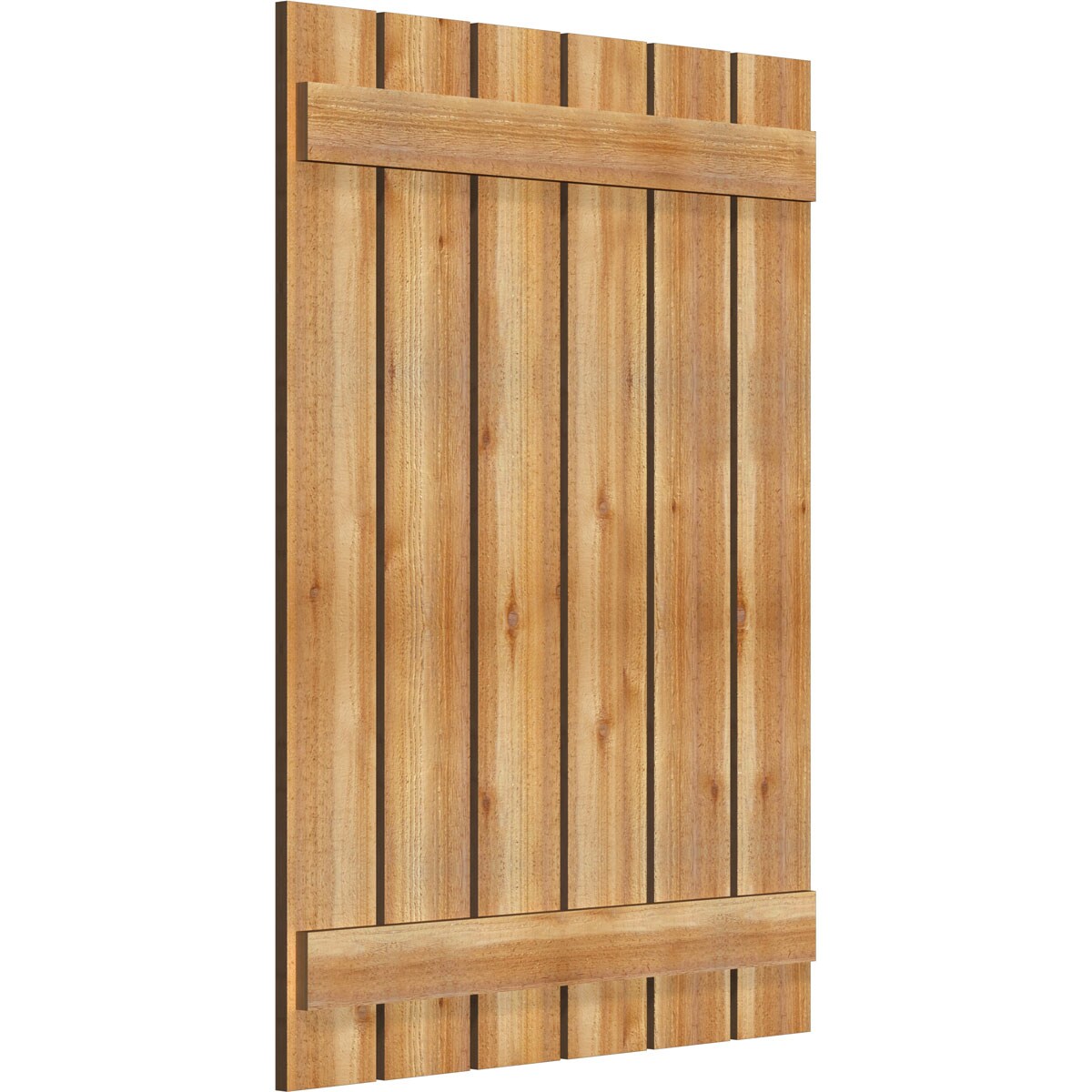 Ekena Millwork RBS06S35X047RWR Exterior-Shutters - View #2