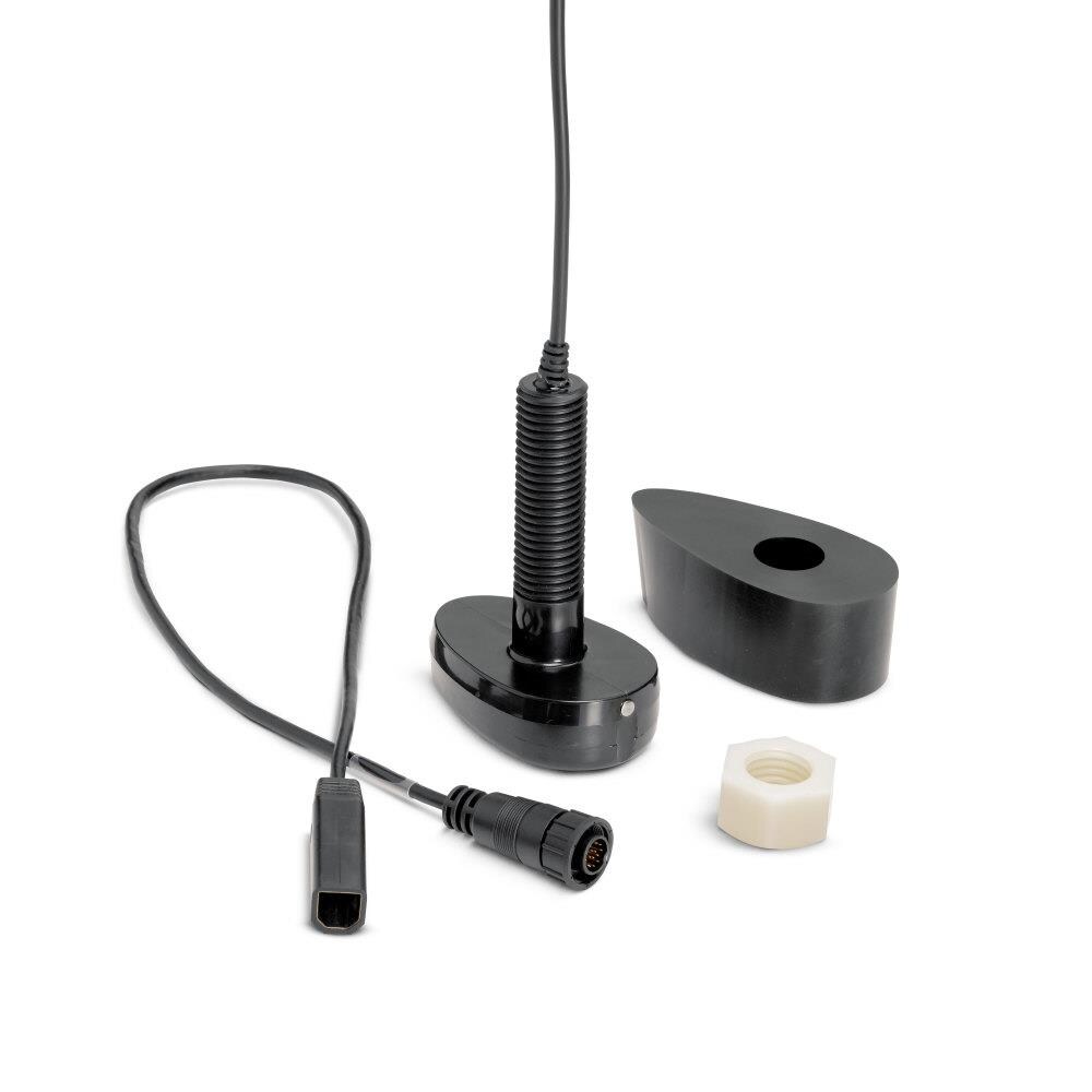 Humminbird 710279-1 XPTH 9 HW T HELIX Dual Spectrum CHIRP with Plastic Thru Hull Transducer