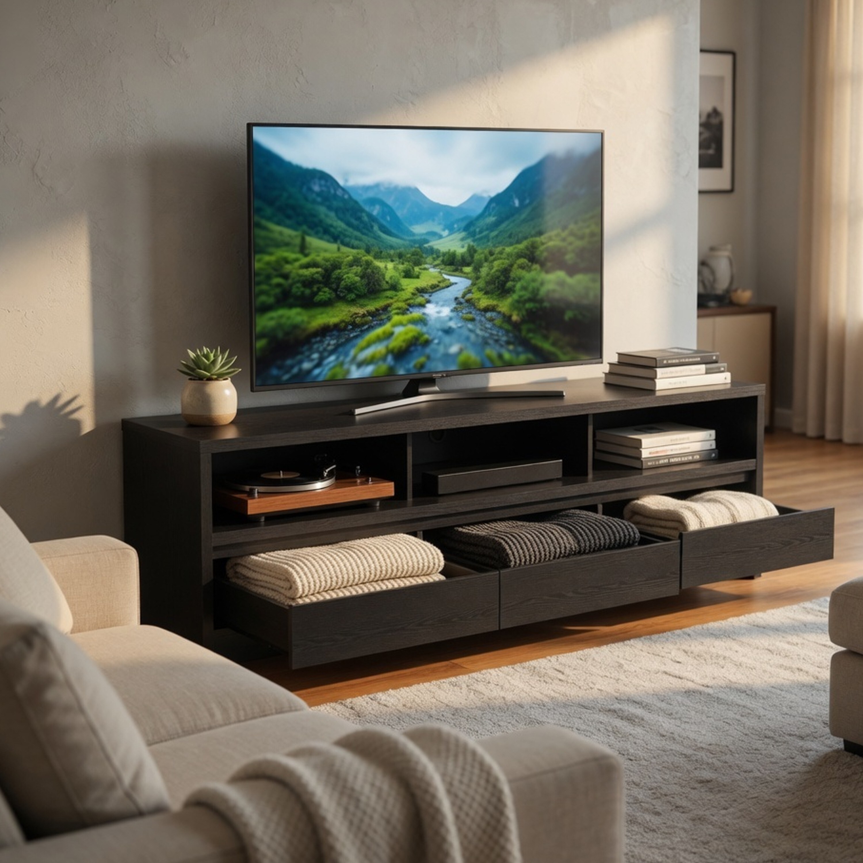 Benzara BM352602 Tv-Stands - View #8