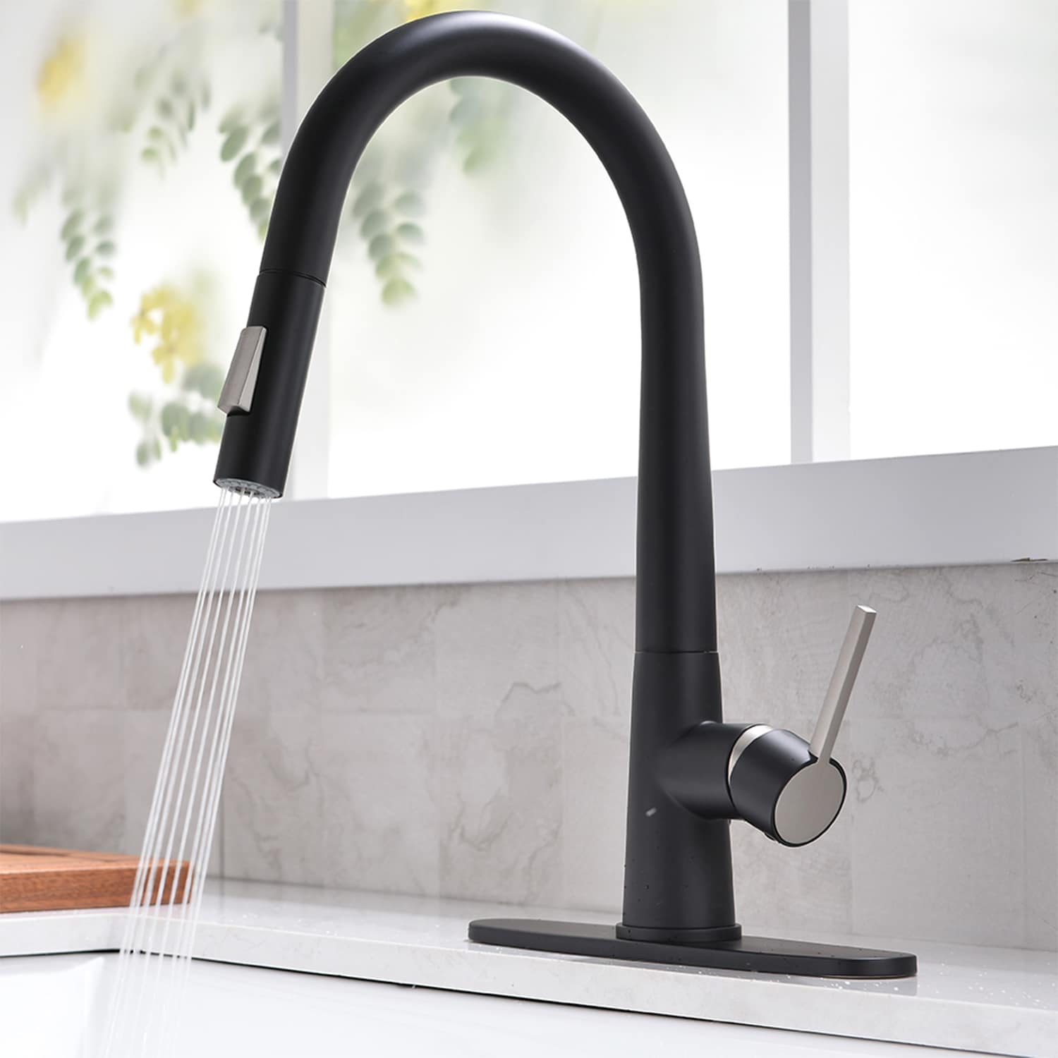 WELLFOR QJ-K-101233B Kitchen-Faucets - View #2