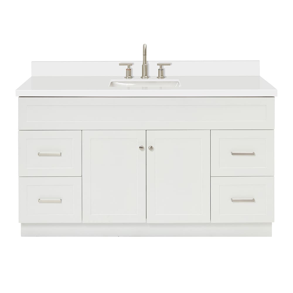 ARIEL F061SWQRVOWHT Bath-Vanity-Combo - View #2