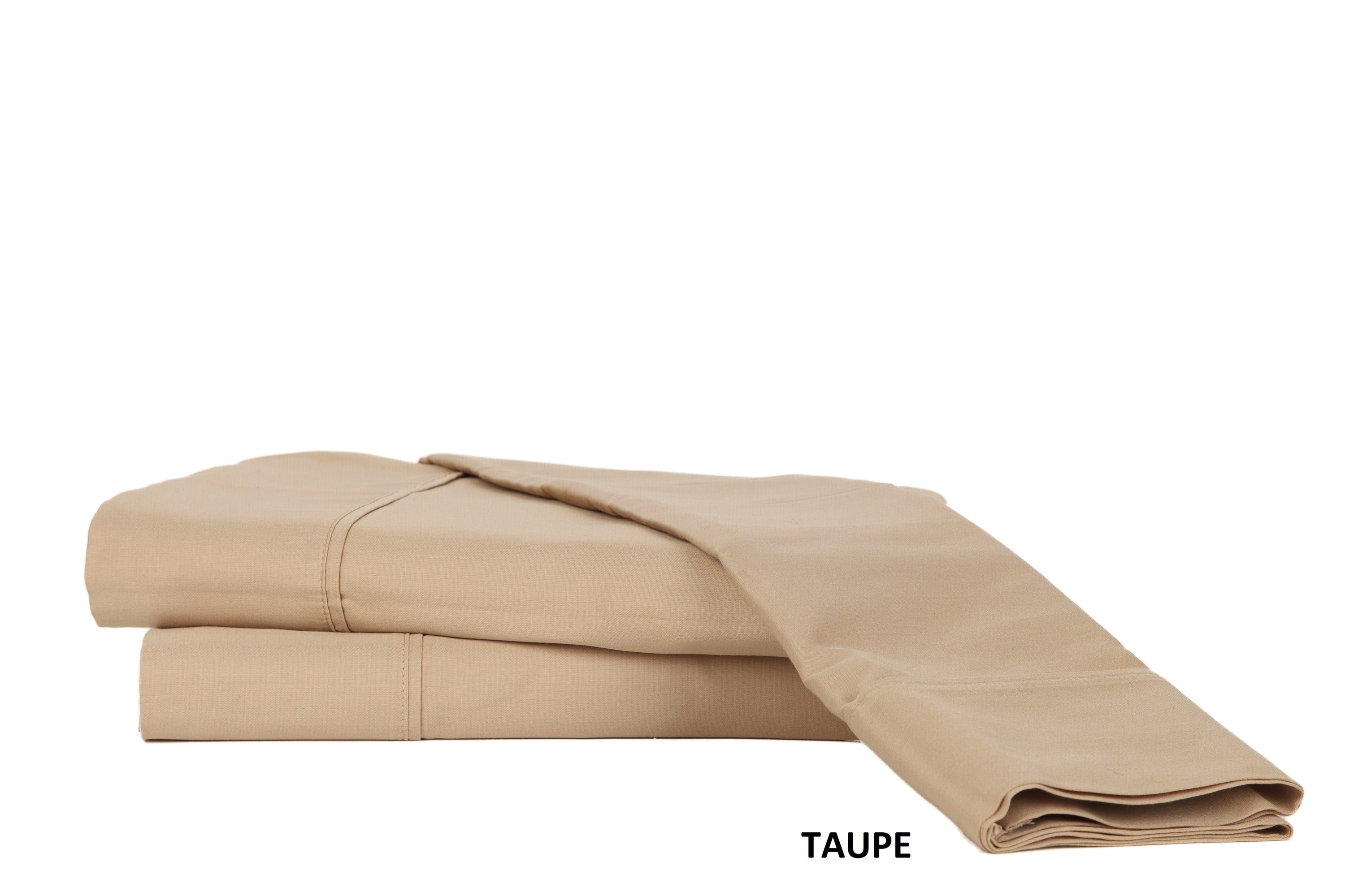  CH-310K-PL-SAT-TP King 310 -Thread Count Cotton Taupe Bed Sheet Set