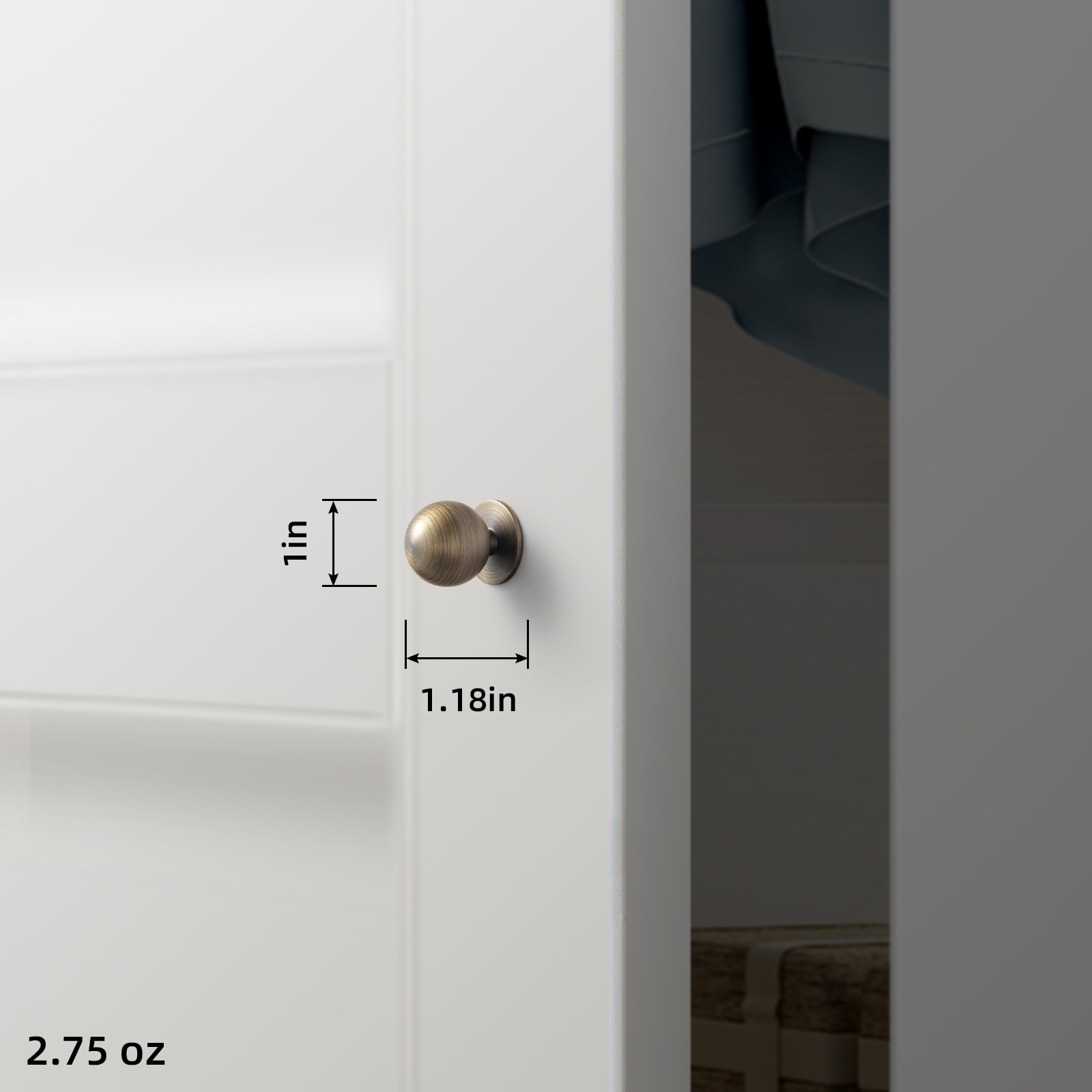 Miaokesen 1699GT-DK Cabinet-Knobs - View #2