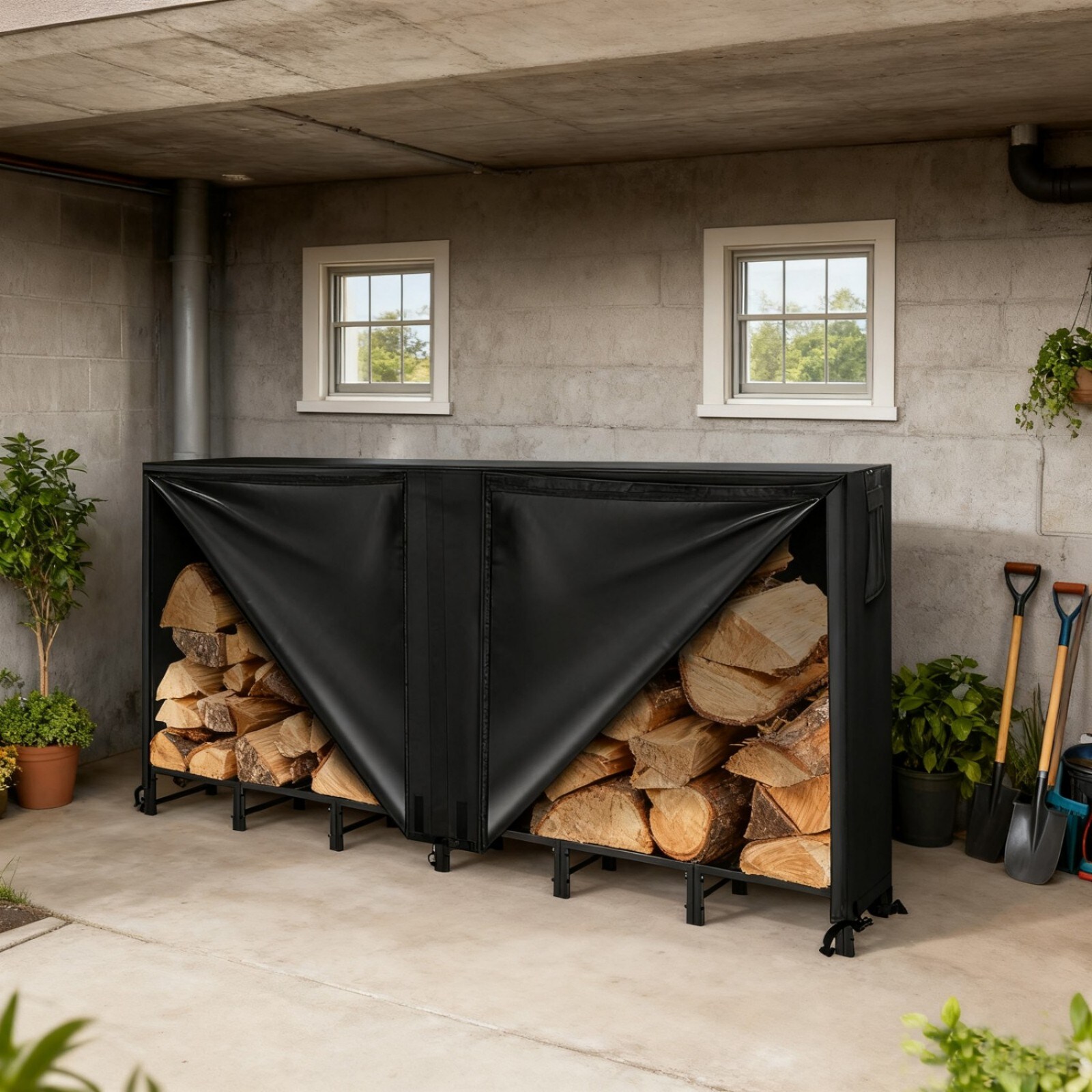 GlasFlength LW-FR-009 Firewood-Storage - View #5