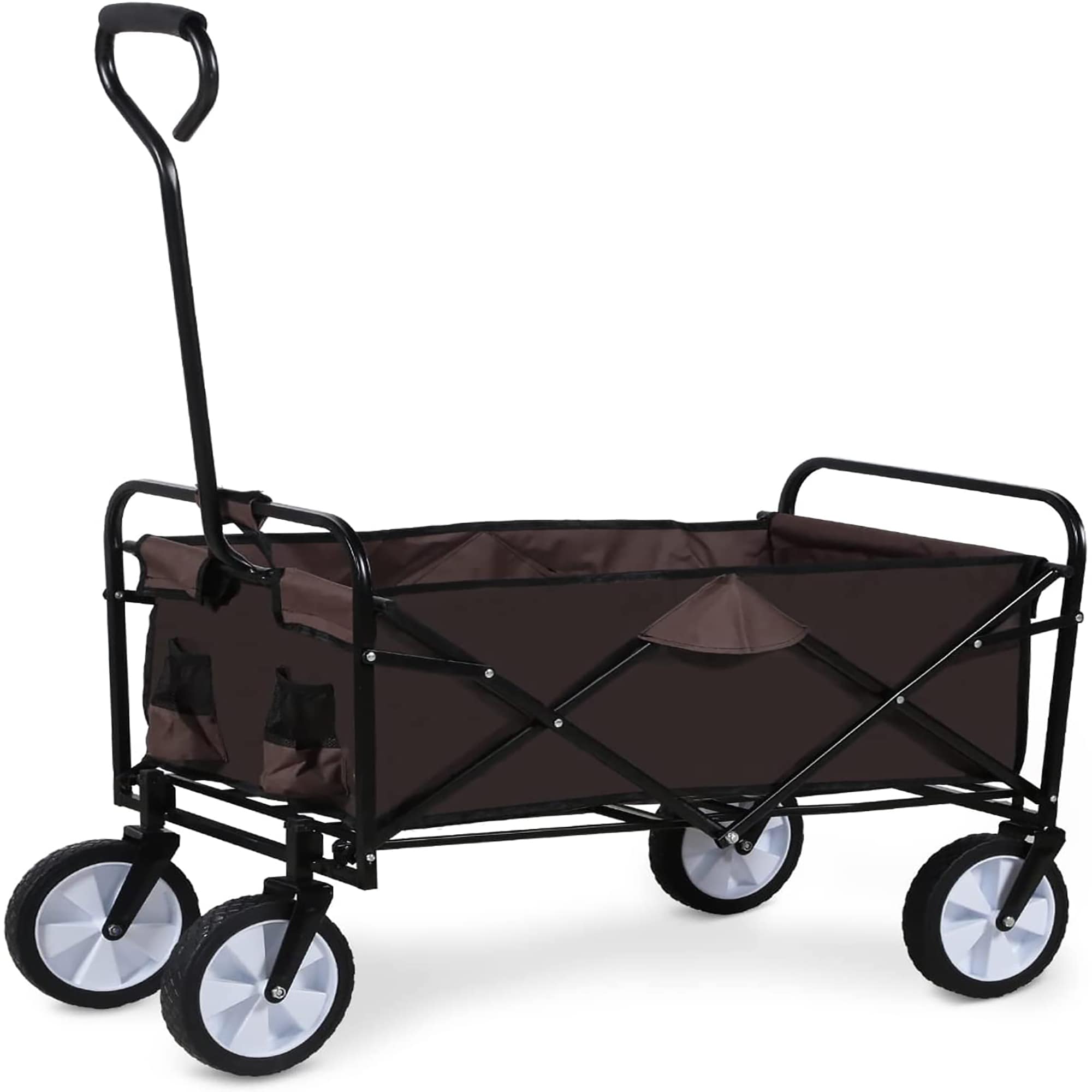 Fun Orange FUN11YC07 4.5-cu ft Steel Folding Yard Cart