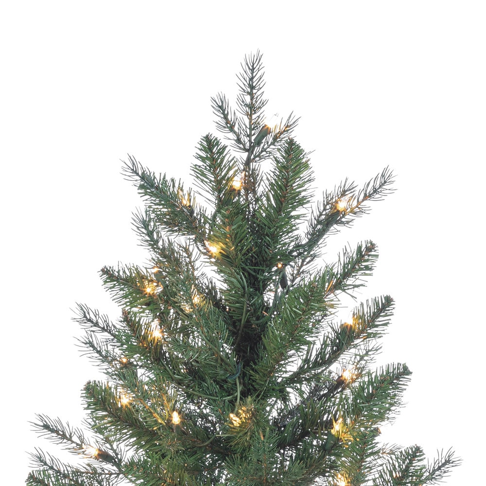 Sterling Tree Company 4-ft Pine Pre-lit Assorted Artificial Christmas Tree  with Incandescent Lights in the Artificial Christmas Trees department at 