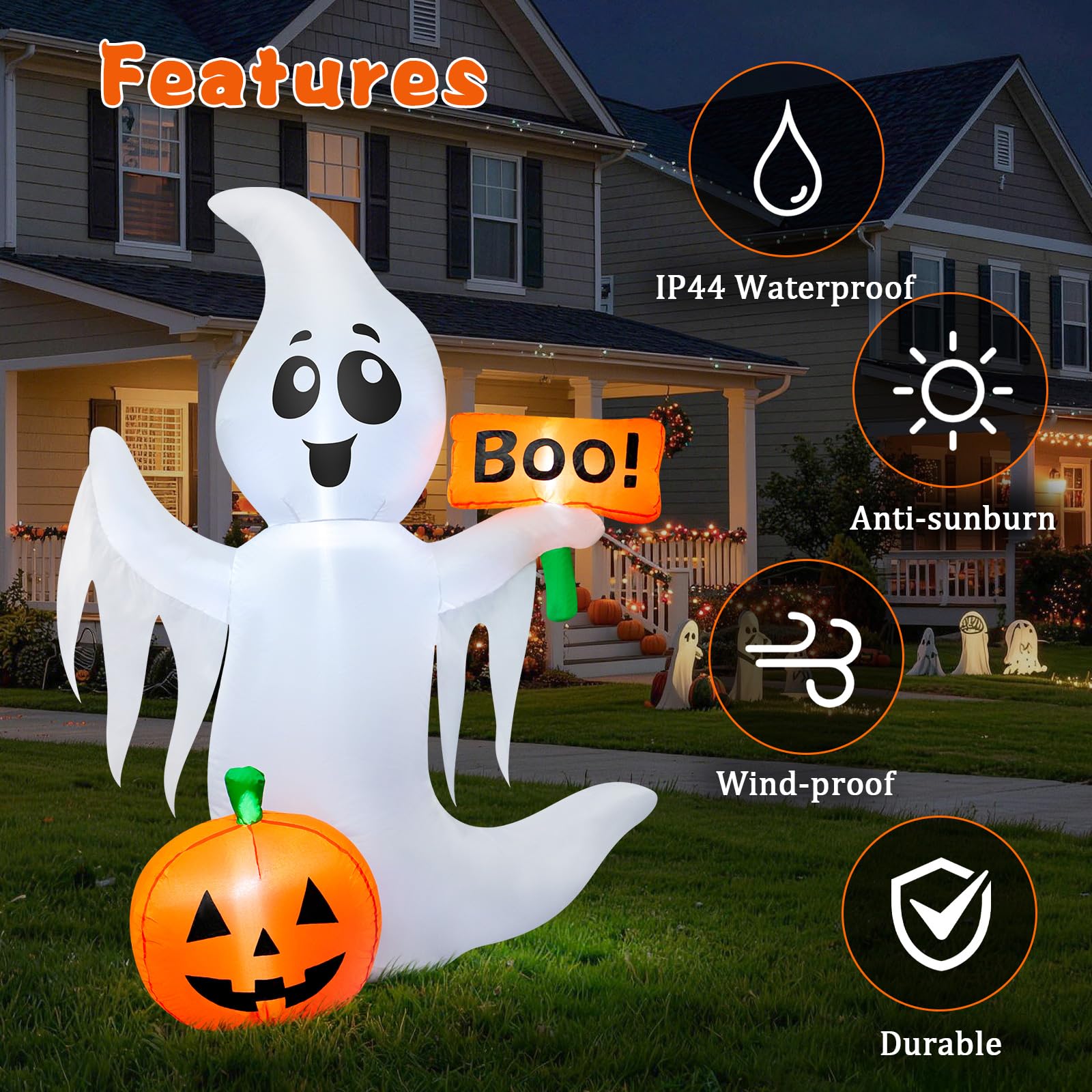 ZHLKING 885287709279 Table-Halloween-Decor - View #4