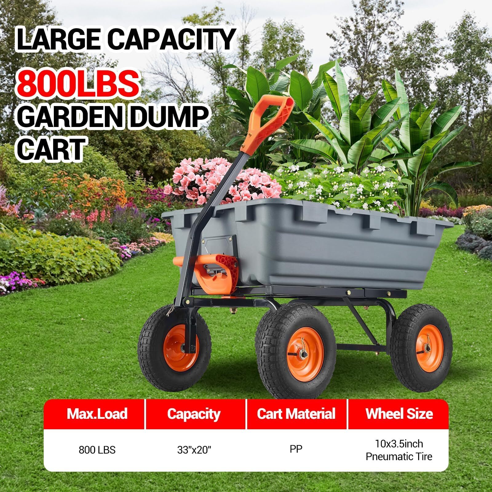 GarveeLife LMYLC-658756 Dump-Cart - View #4