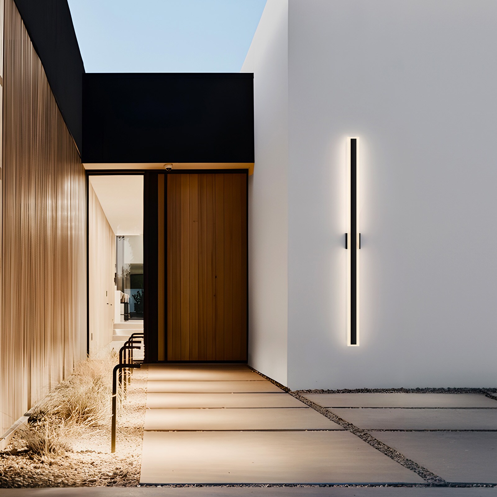 LamQee 06FTL0150FBK Outdoor-Wall-Lighting - View #5