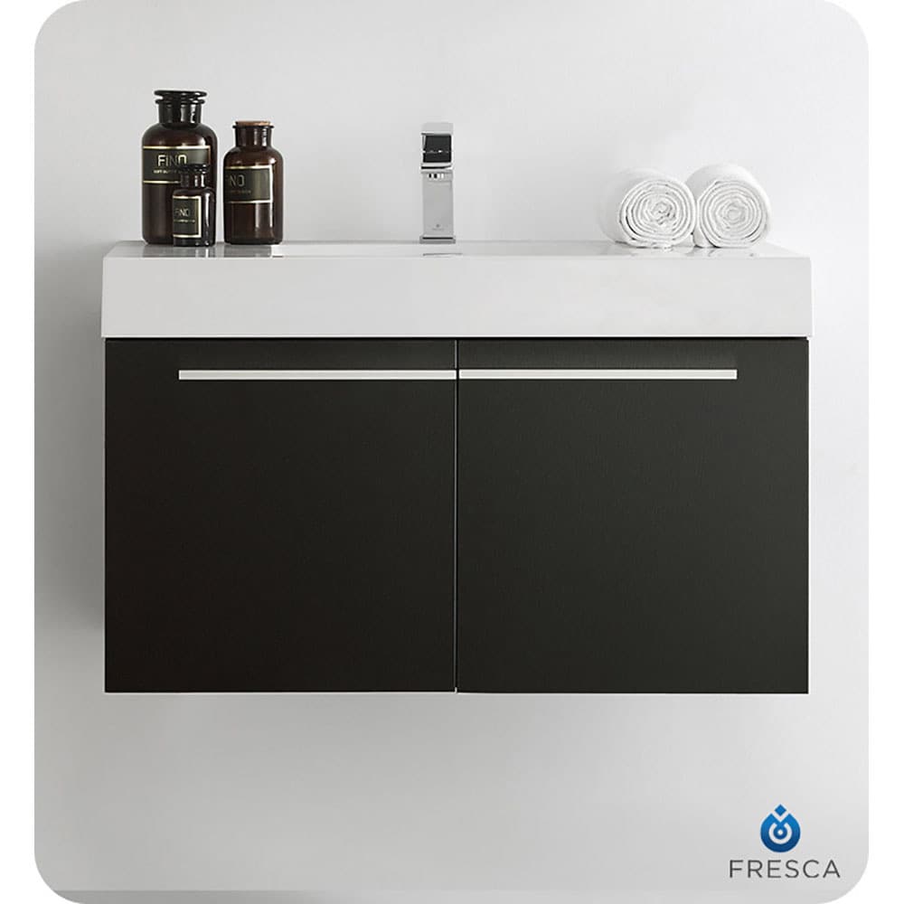 Fresca FCB8090BW-I Bath-Vanity-Combo - View #10