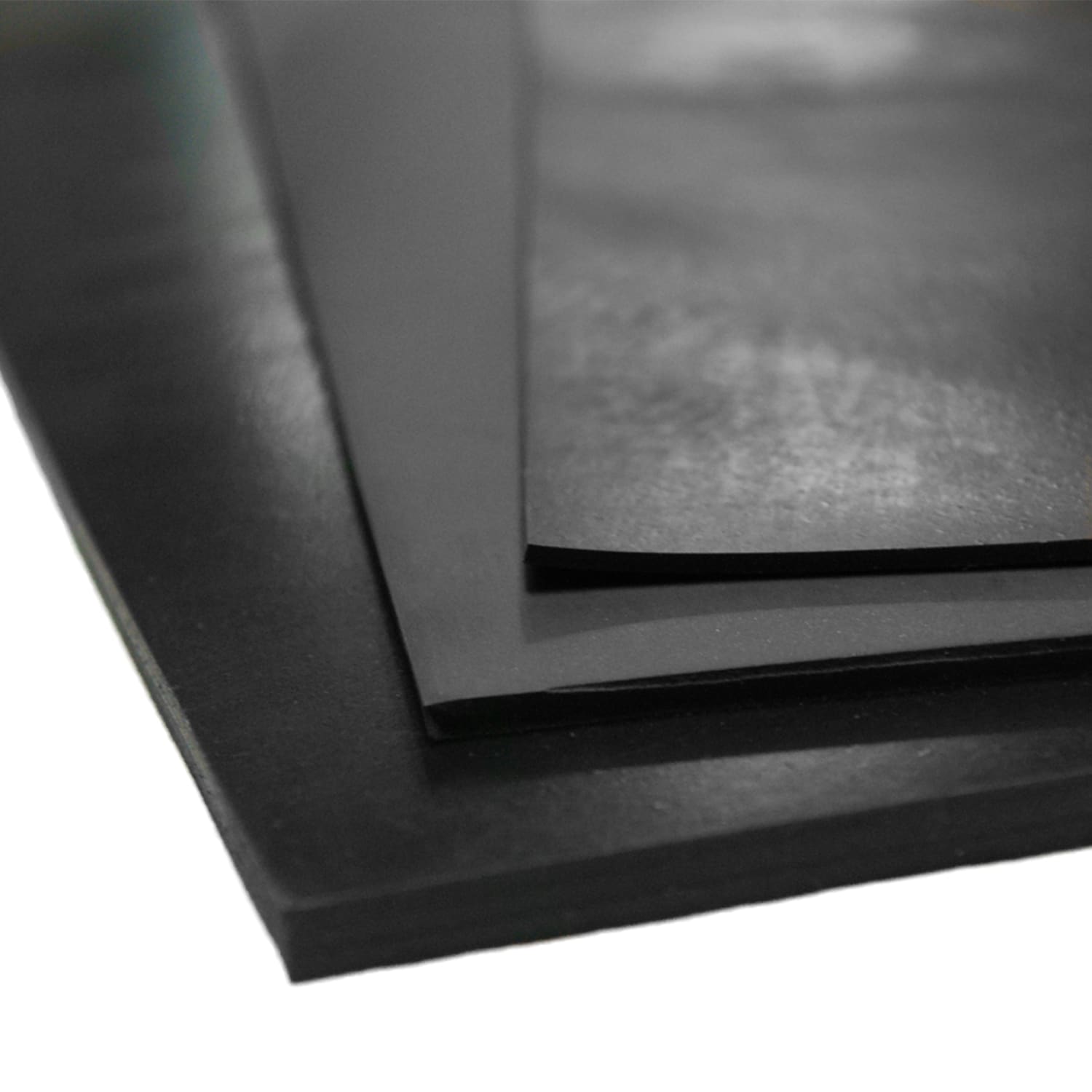 3/8” Thick Neoprene Foam Strip, 1/2” Width x 25’ Length, Black, Rubber  Adhesive