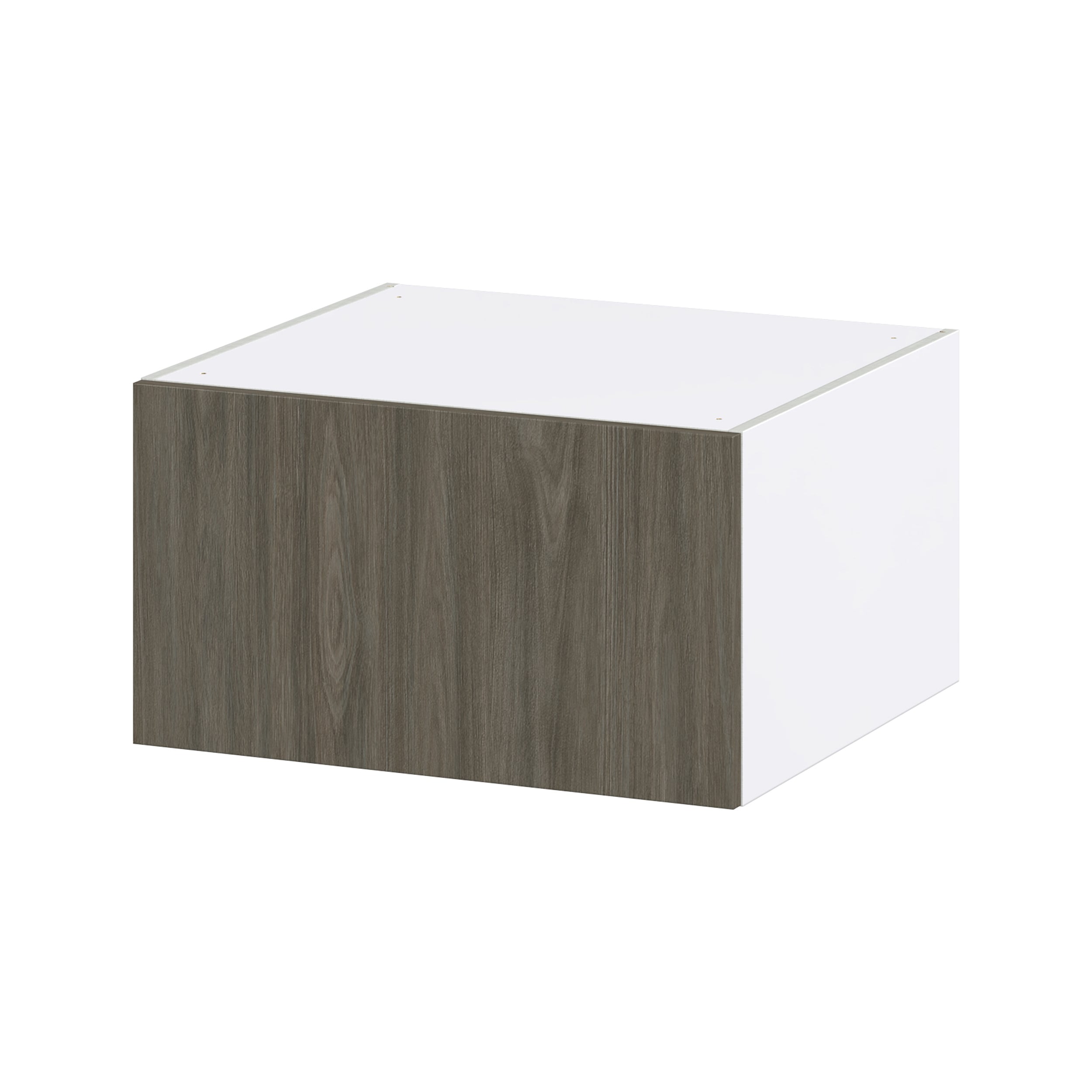 Hugo&Borg Savane 27-in W x 15-in H x 24-in D Textmel Wall Fully Assembled Cabinet (Flat Panel Slab Door Style)