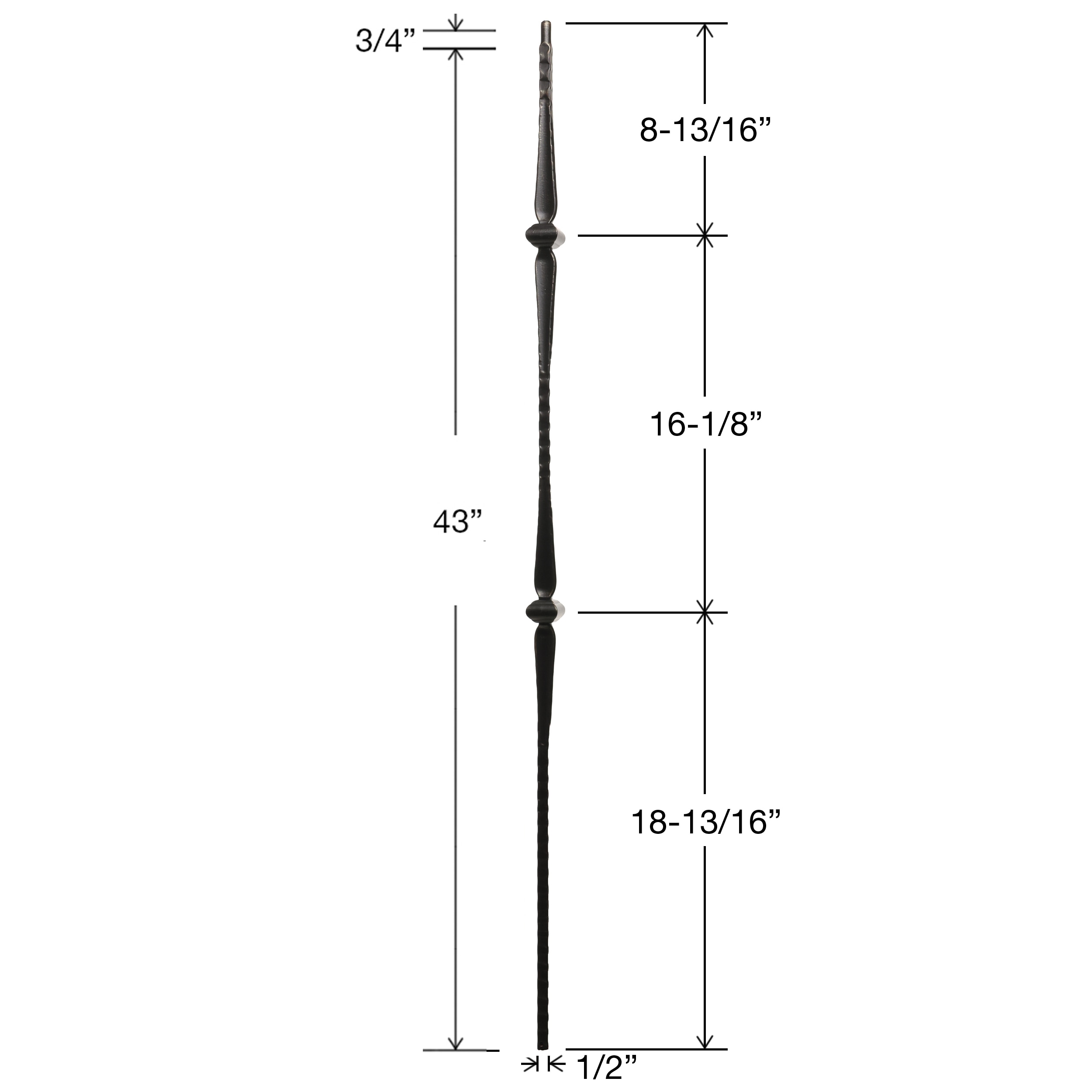 RELIABILT WGT42RB Interior-Stairpart-Balusters - View #5