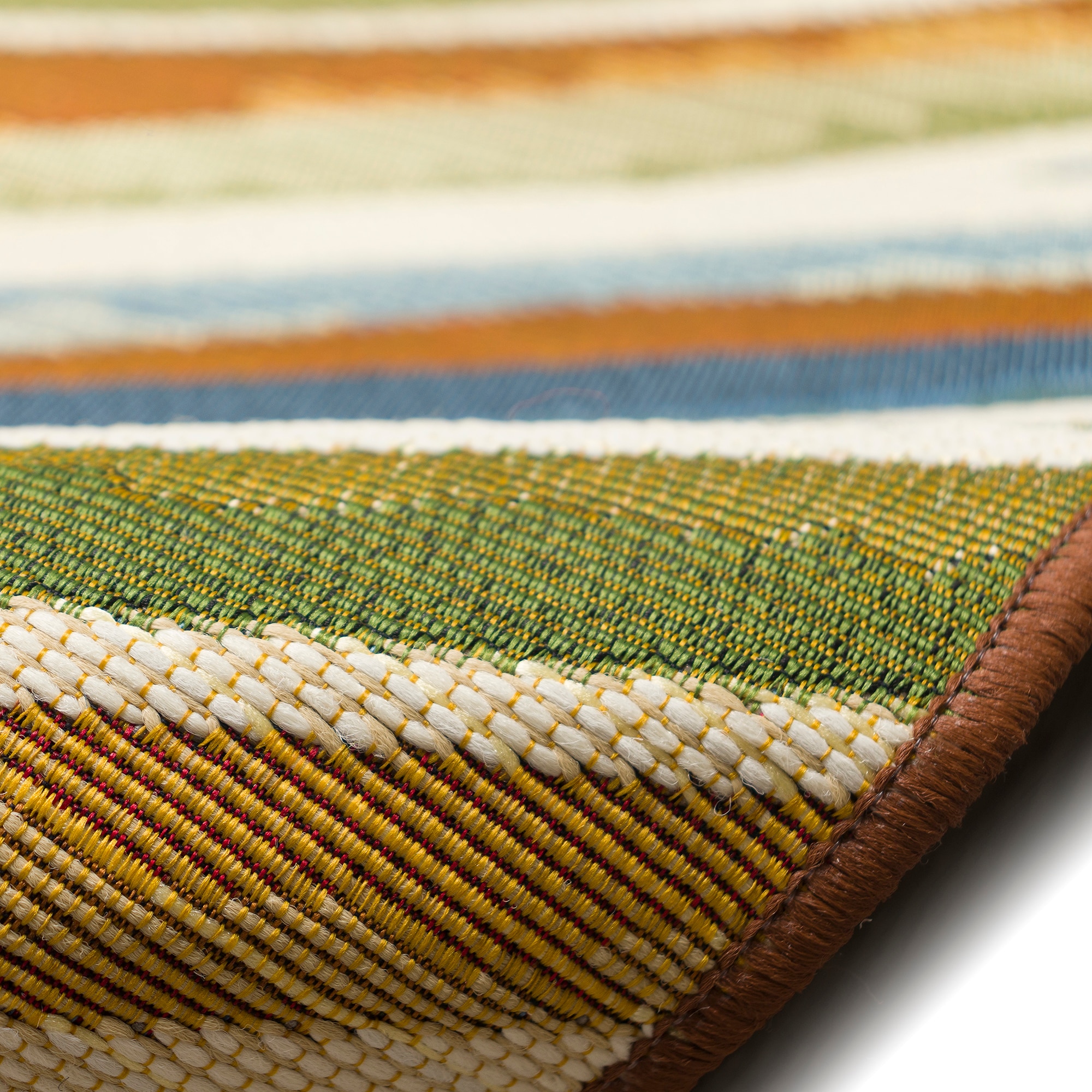 Serenity Swirls Abstract Indoor/Outdoor Rug 3'3" x 4'11"