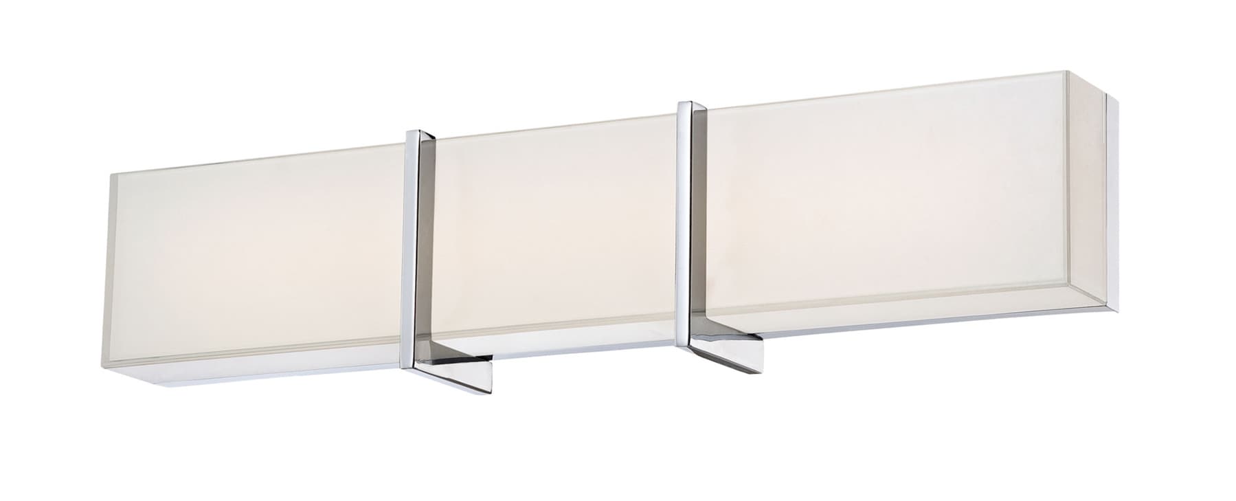 Minka Lavery 2922-77-L High Rise 24.25-in 1 -Light Polished Chrome Integrated LED Modern/contemporary Vanity light bar