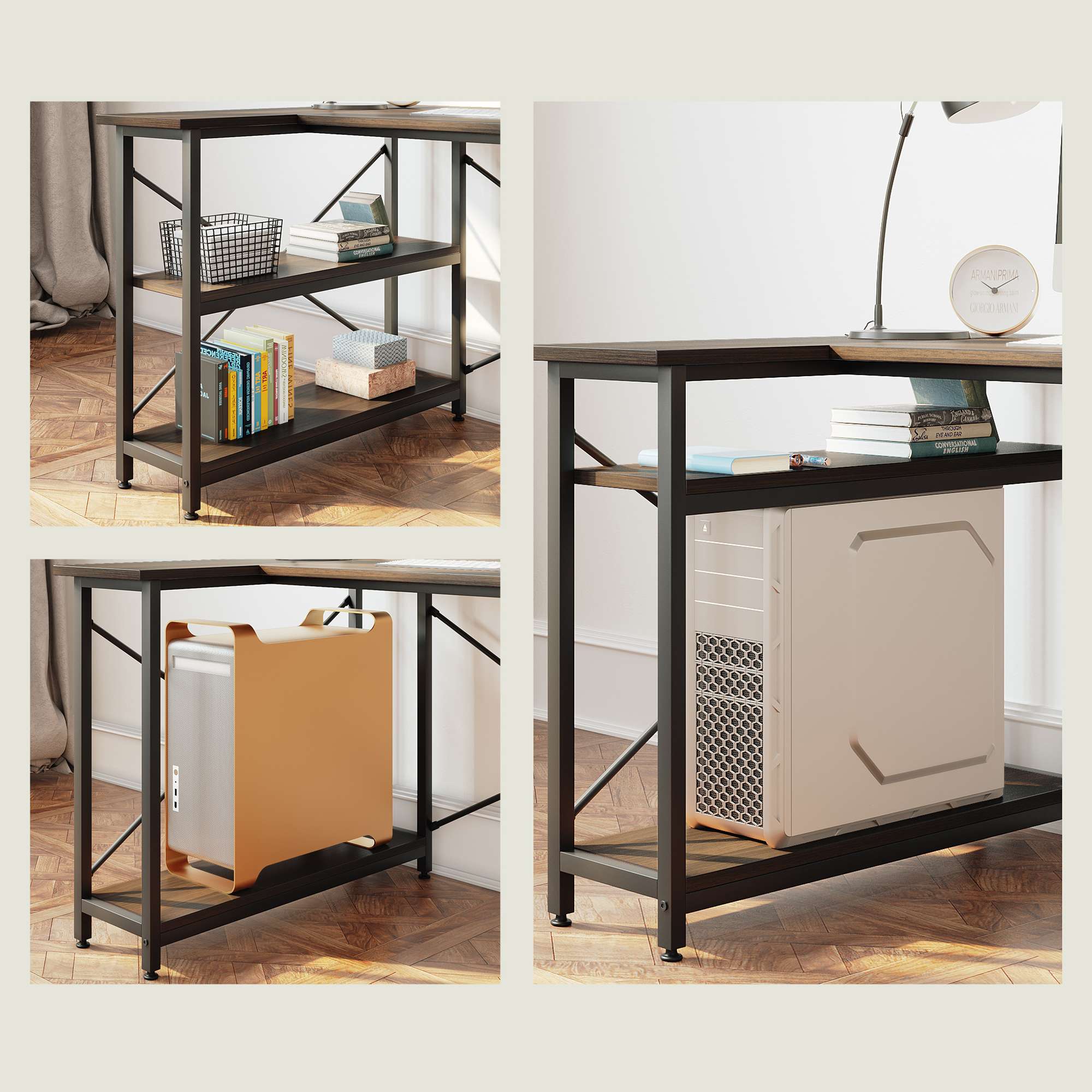 Bestier LOW-1298-D31BRN desks - View #2