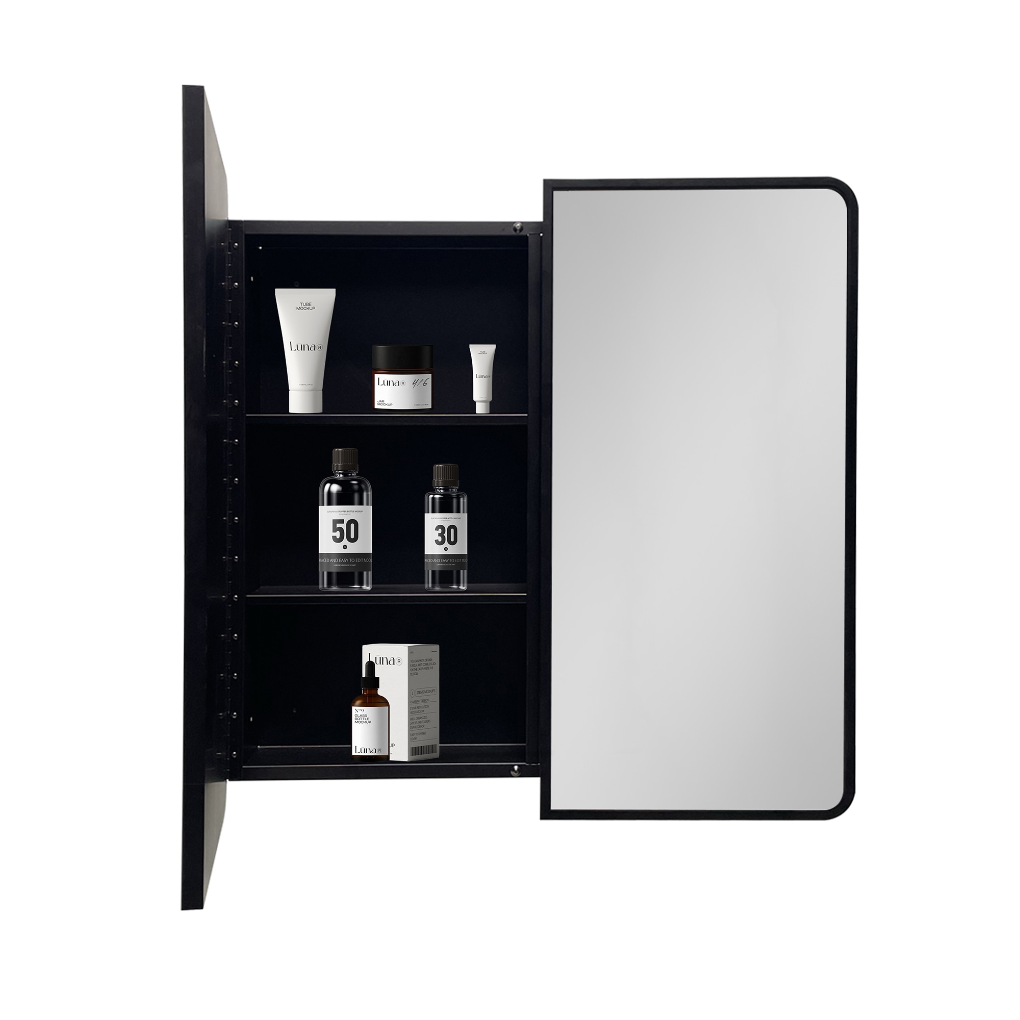 Bybafun YD5300025 Bathroom-Medicine-Cabinets - View #4