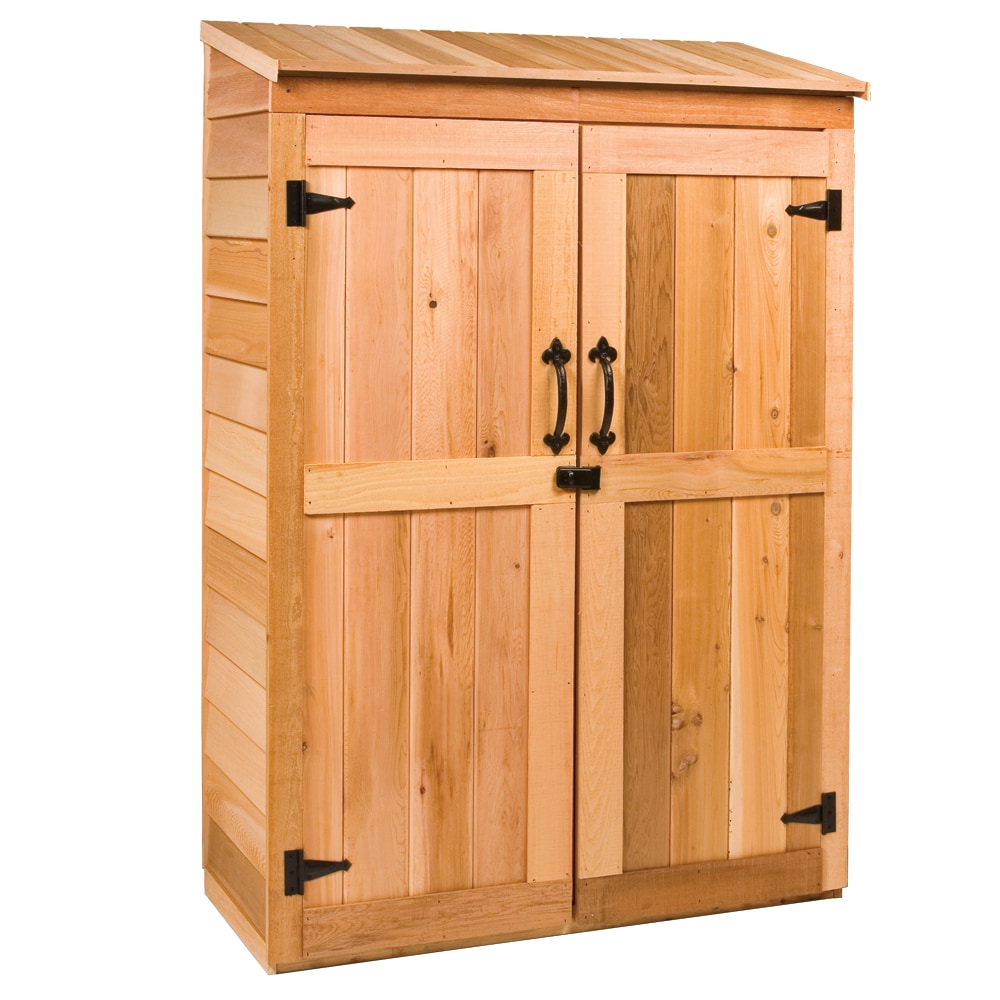 Cedarshed GH24 2-ft x 4-ft Storage Lean-to Engineered Storage Shed (Floor Included)