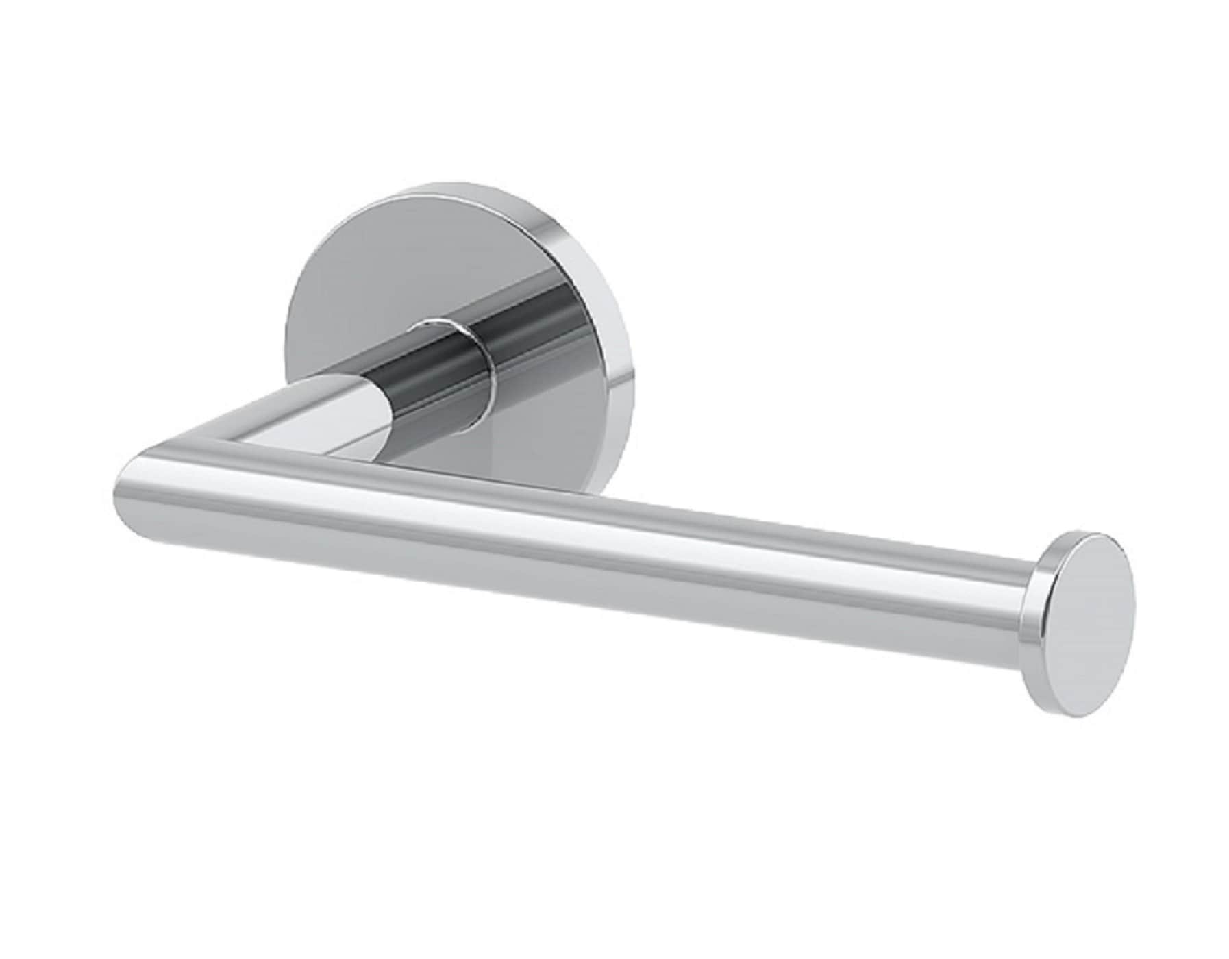 Symmons 229-TP Polished Chrome Wall mount Single post Toilet Paper Holder 1 -Rolls with Storage