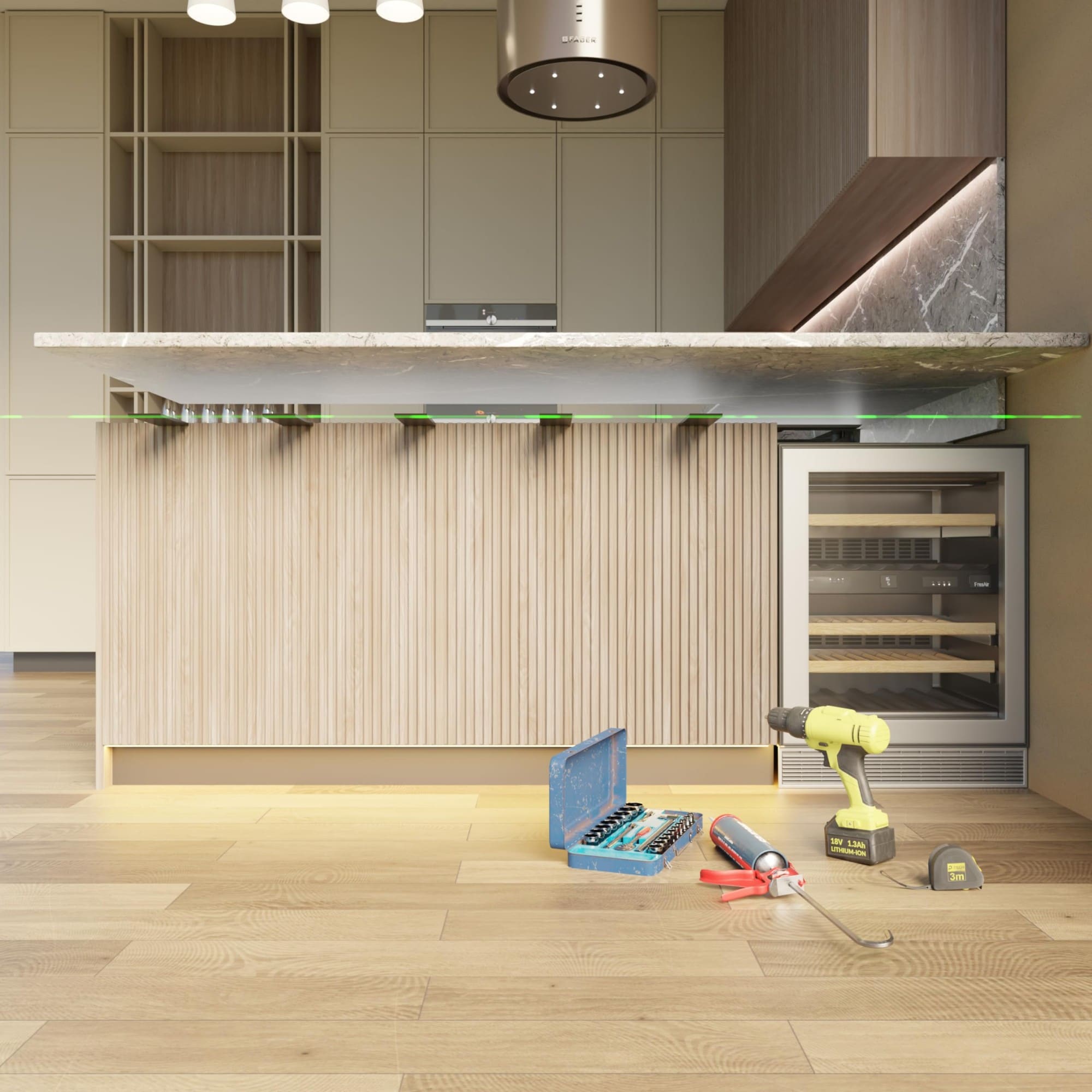 Wudkey L4-PA9O5F Instock-Laminate-Countertop-Acc - View #4