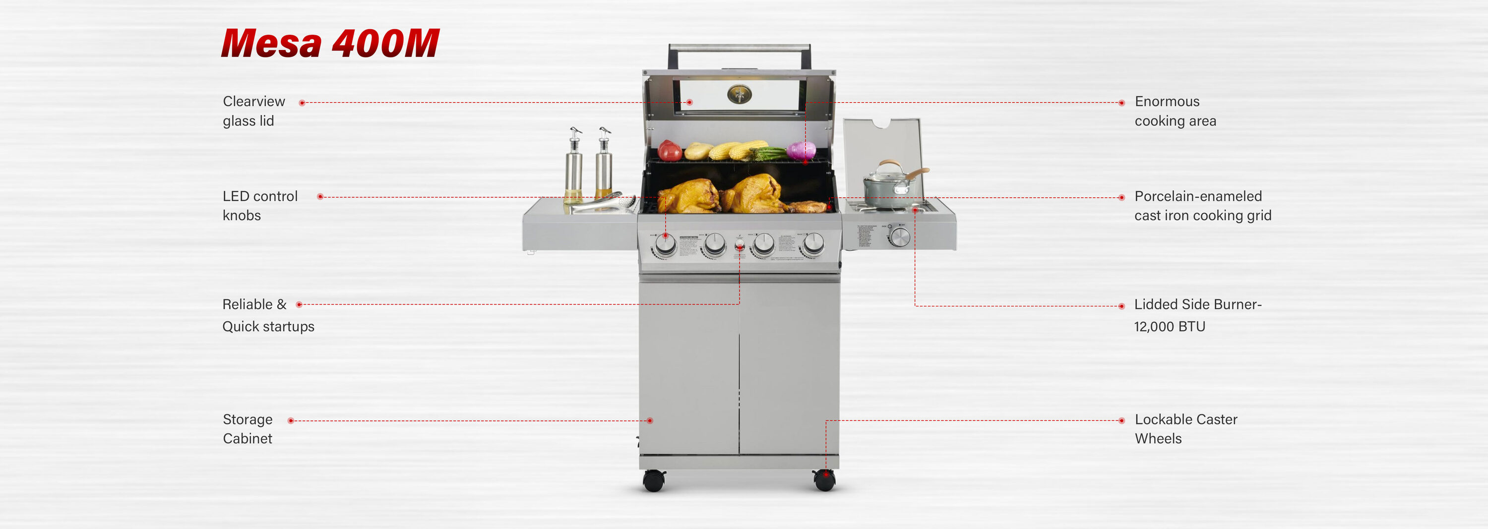 Monument 36000 Gas-Grill - View #18