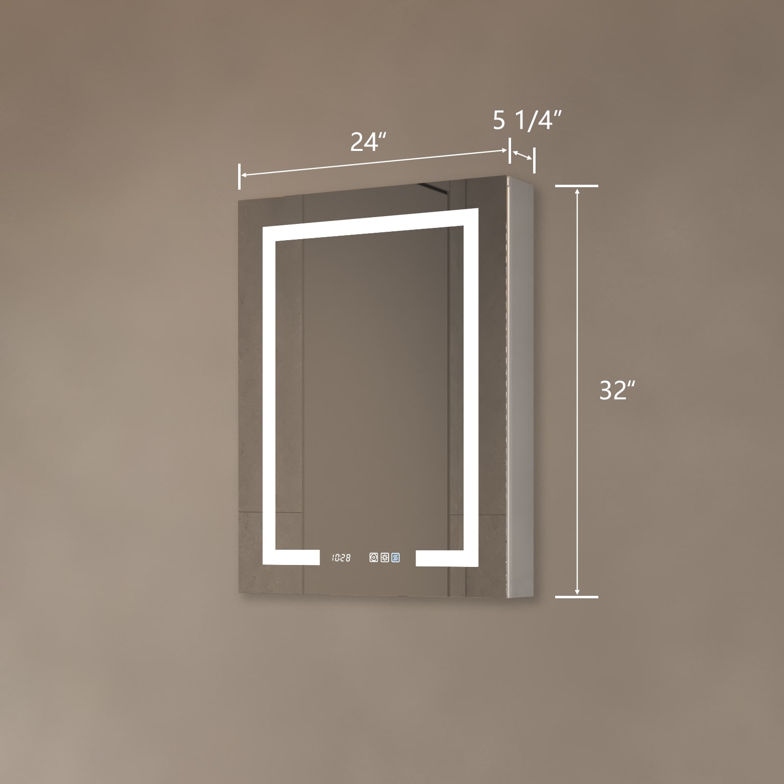 AAZJ JDEX-MC2432V4RX Bathroom-Medicine-Cabinets - View #7
