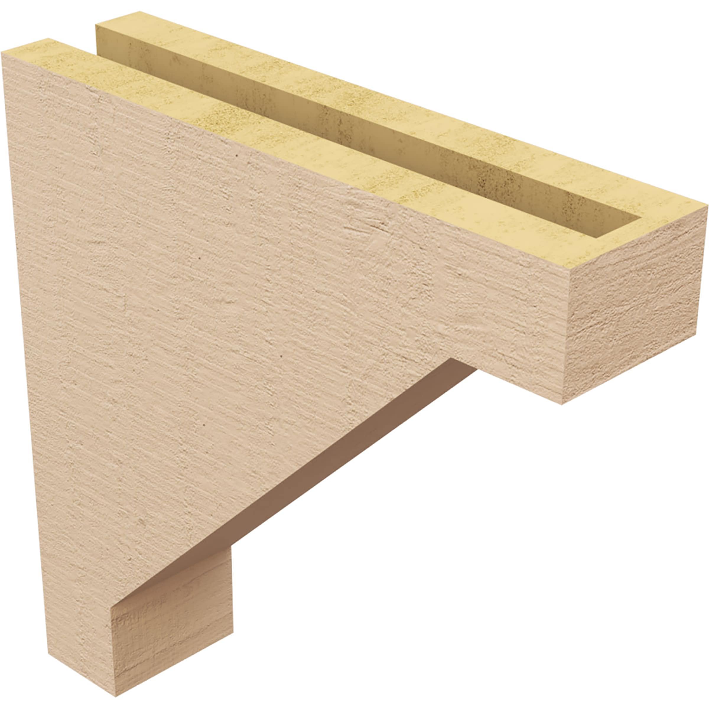 Ekena Millwork CORU03X12X12BURRCPR corbels - View #5