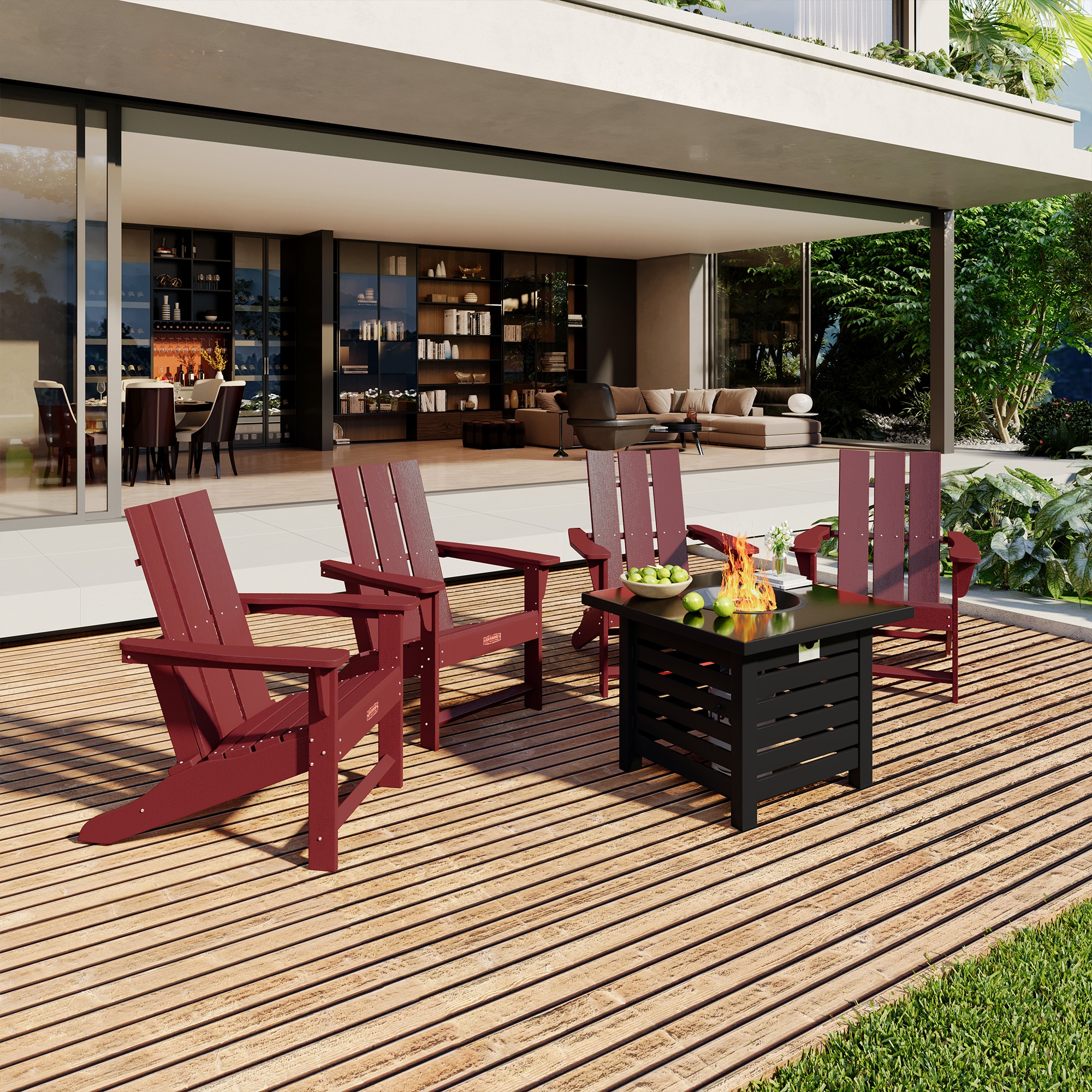 Mondawe MO-08ARC5 Patio-Conversation-Sets - View #3