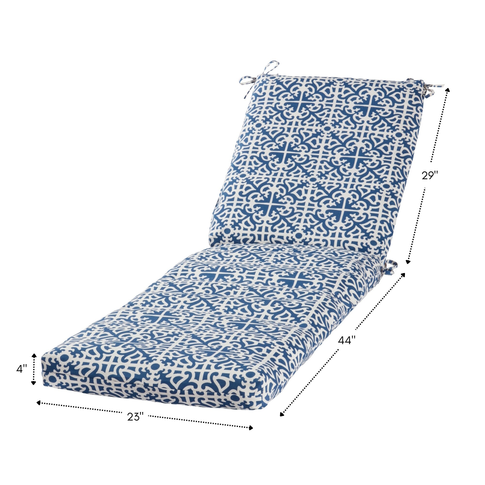 Greendale Home Fashions OC2802-INDIGO Patio-Furniture-Cushions - View #7