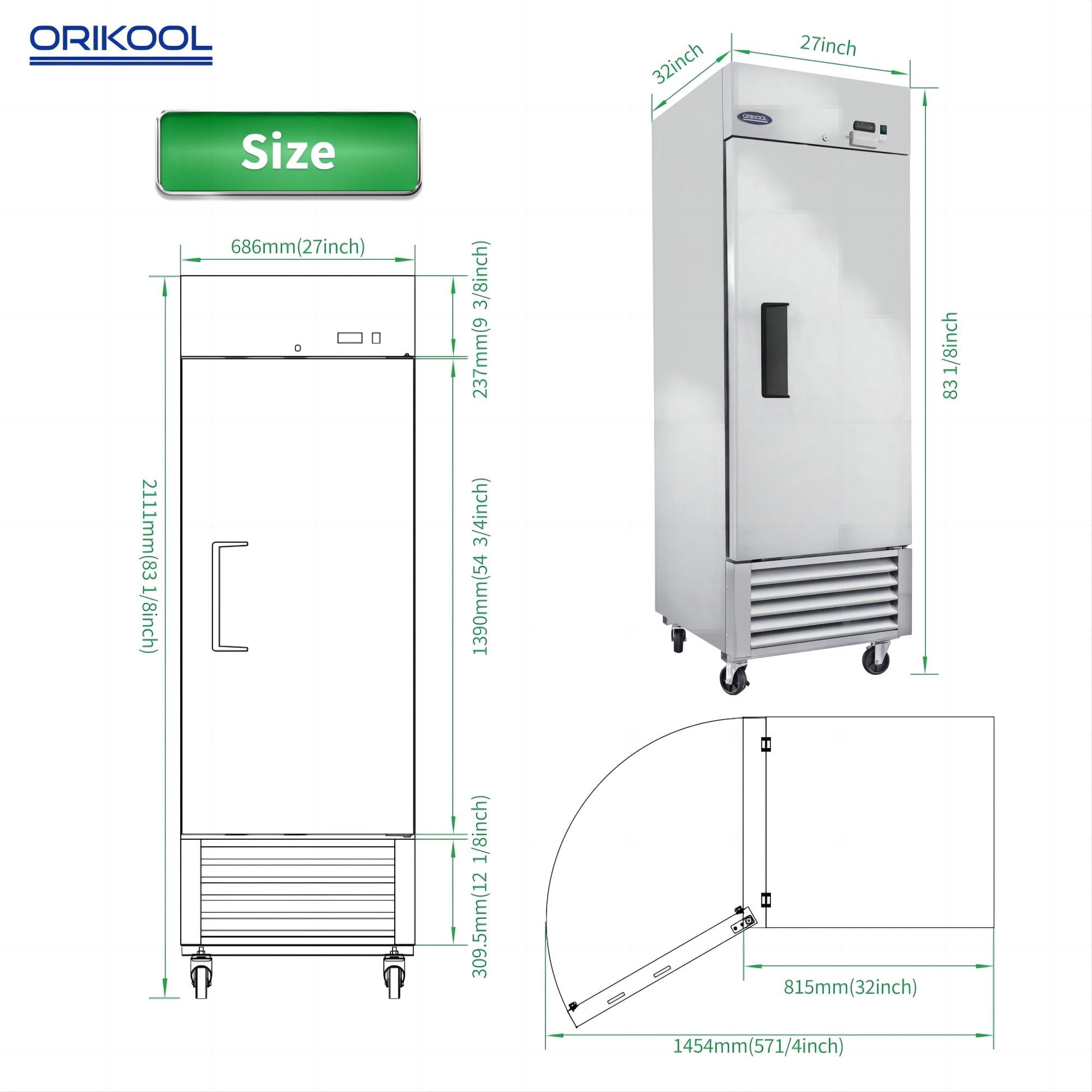 Xspracer ML-CR109 Commercial-Refrigerators - View #11