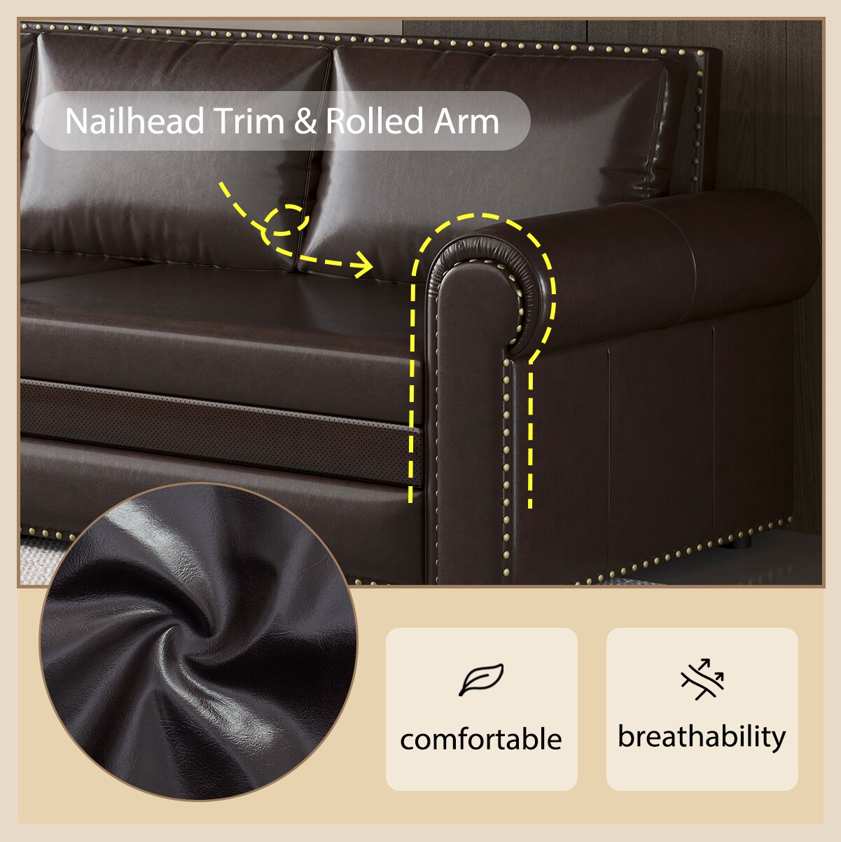 Homy Casa DBZY-DB futons - View #3