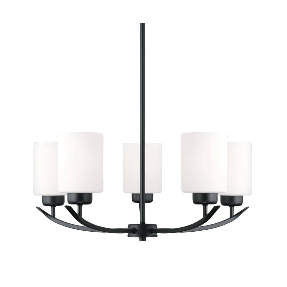 Capital Lighting  415251338 Dixon 5 Light 23 Inch Wide Chandelier