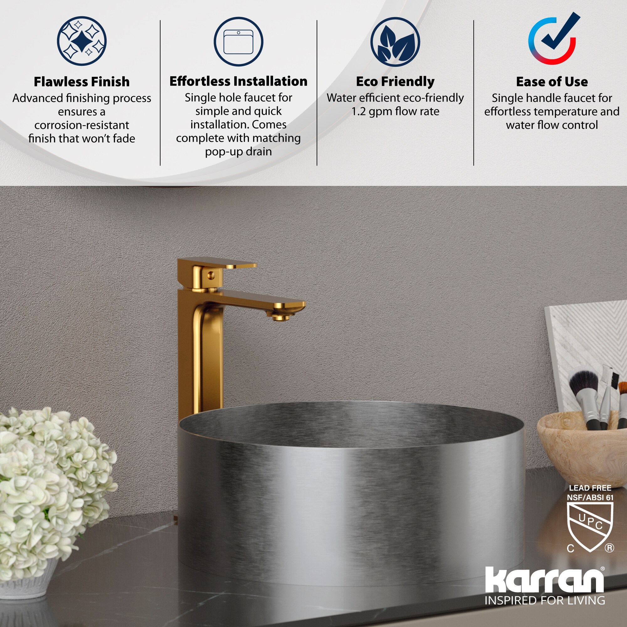 Karran KBF512G Lavatory-Faucets - View #6